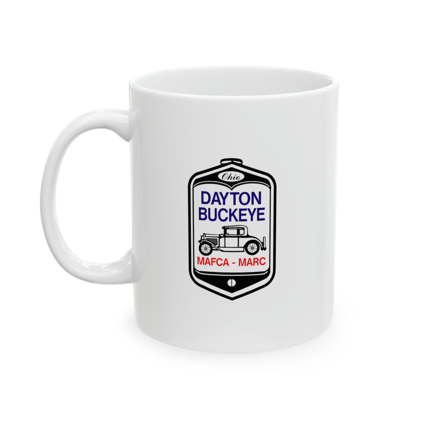 Dayton Buckeye Ceramic Mug, 11oz