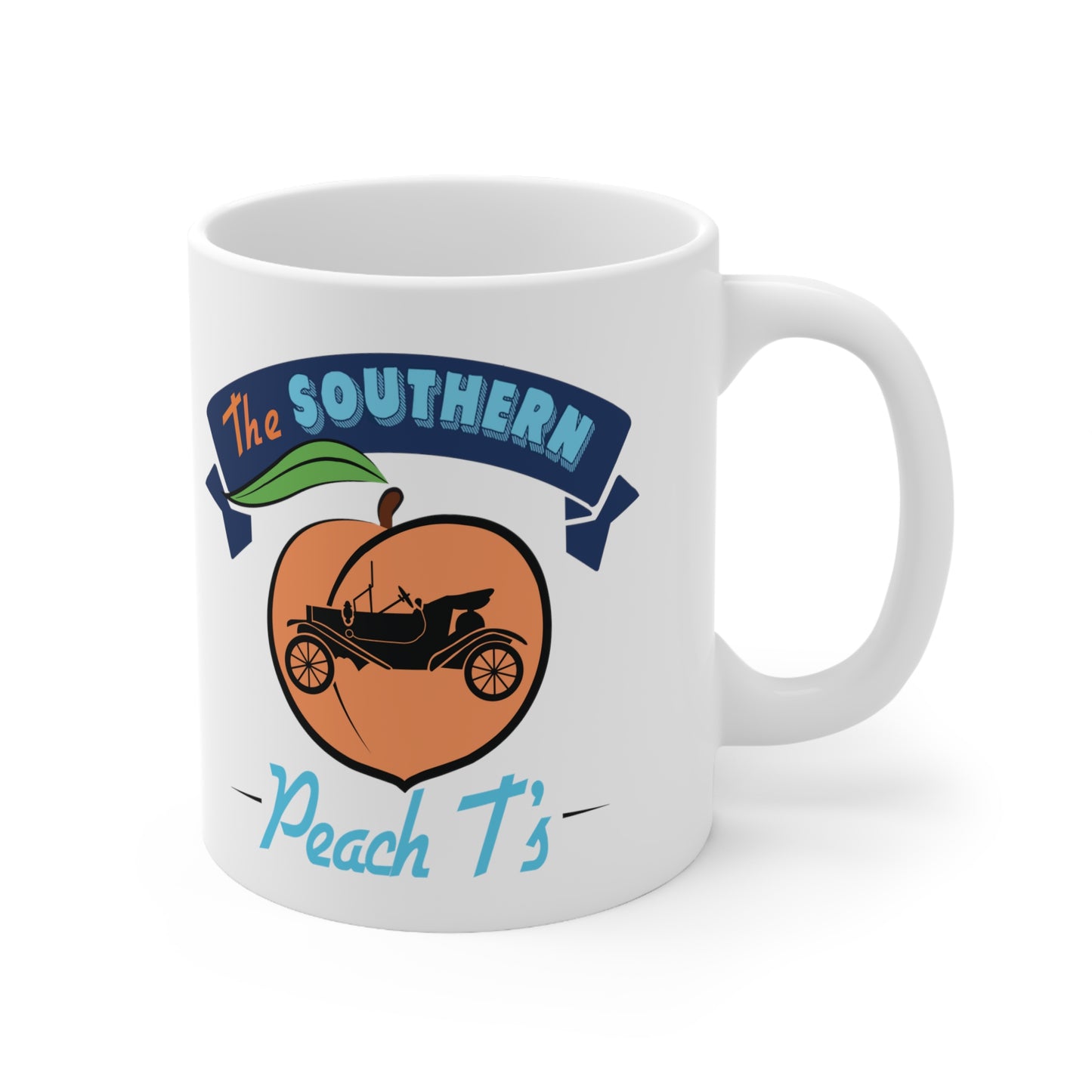 The Southern Peach T's Ceramic Mug 11oz