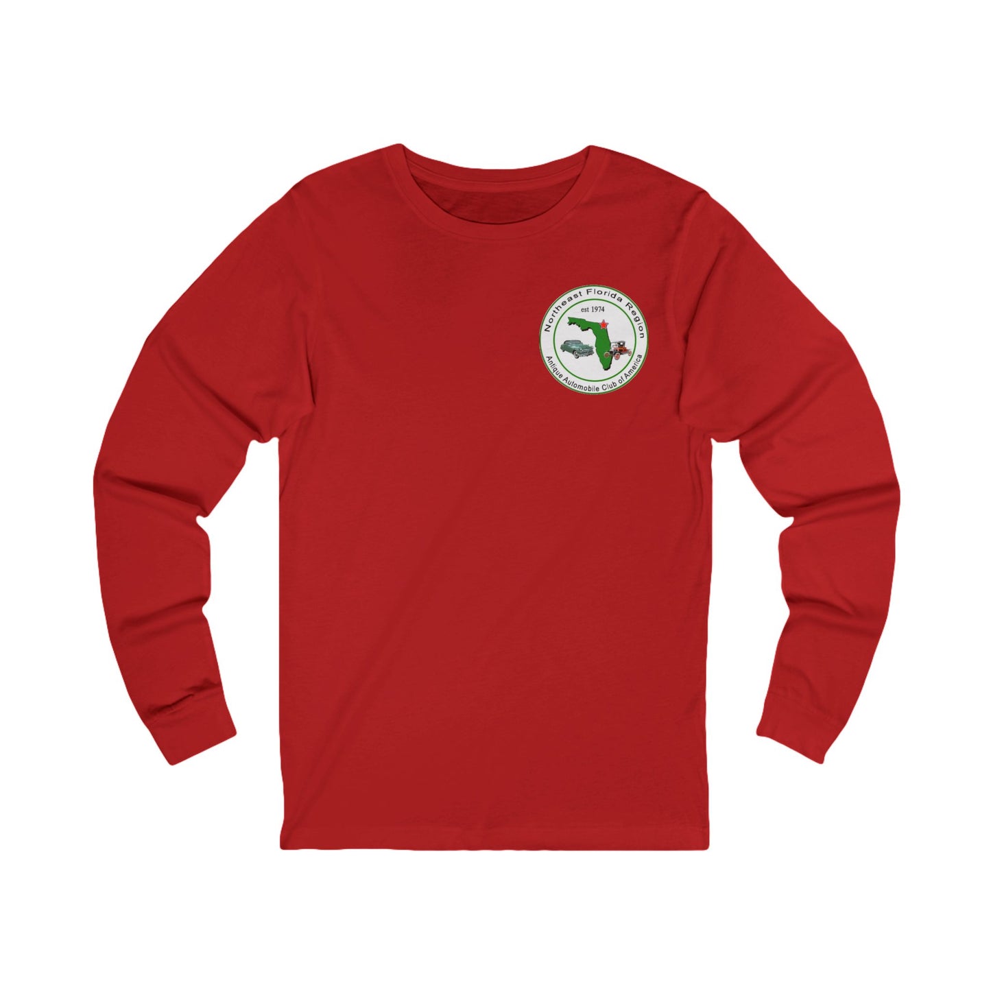 Northeast Florida Region AACA Unisex Jersey Long Sleeve Tee