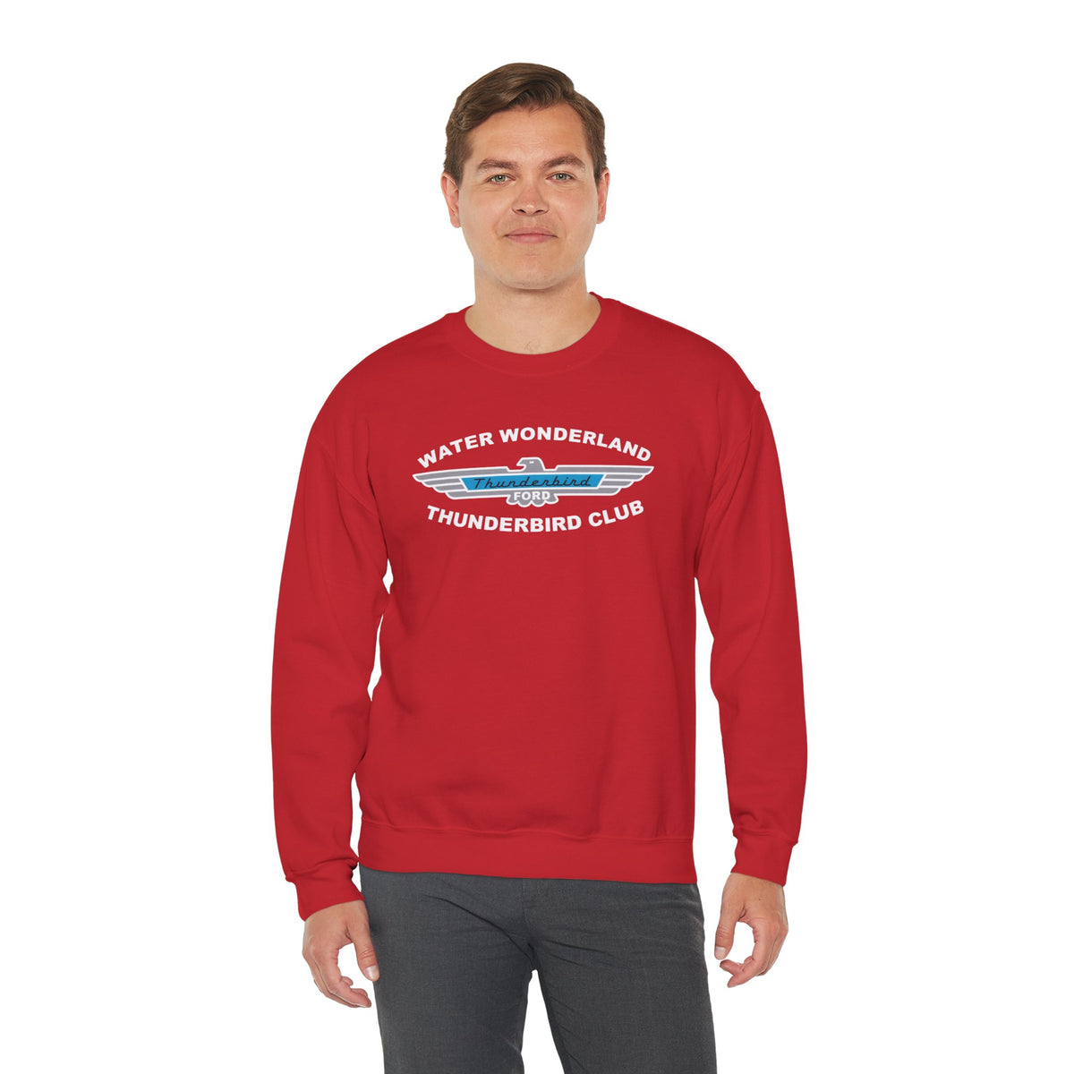 Water Wonderland Thunderbird Club Unisex Heavy Blend™ Crewneck Sweatshirt