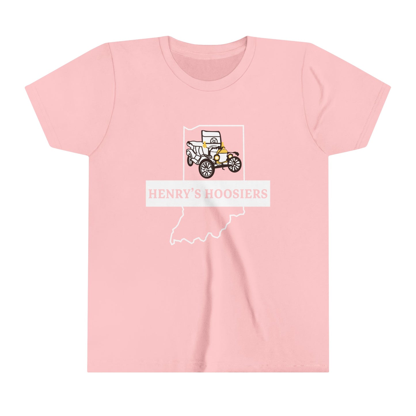 Henry's Hoosiers Model T Club Youth Short Sleeve Tee
