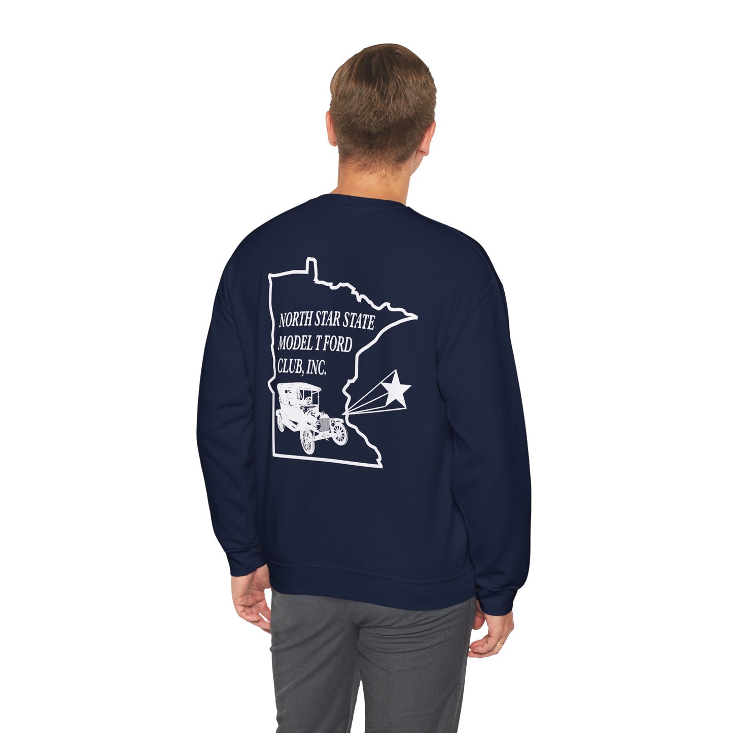 North Star State Model T Ford Club, Inc. Unisex Heavy Blend™ Crewneck Sweatshirt