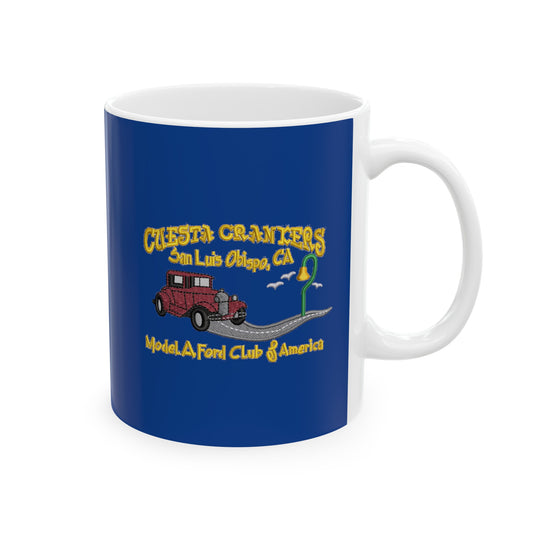 Cuesta Crankers MAFCA Ceramic Mug, (11oz, 15oz)