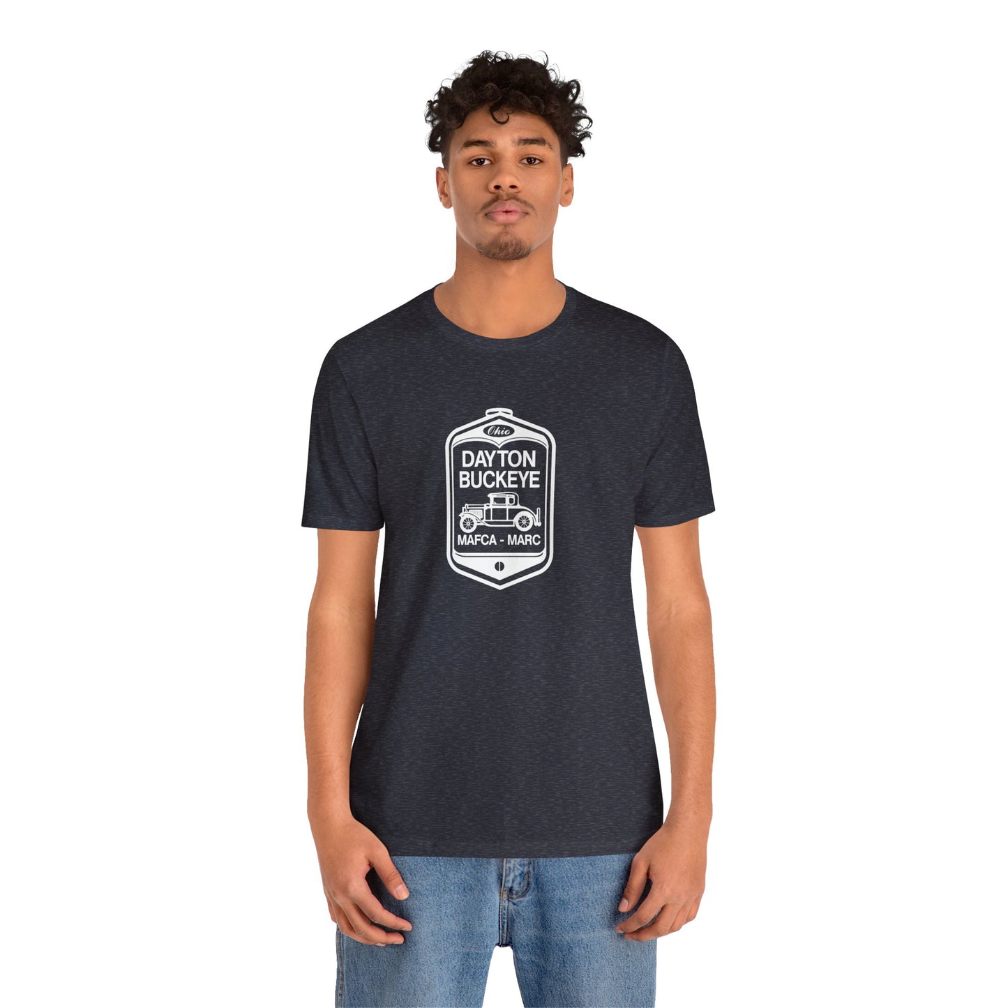 Dayton Buckeye (large front logo) Unisex Jersey Short Sleeve Tee