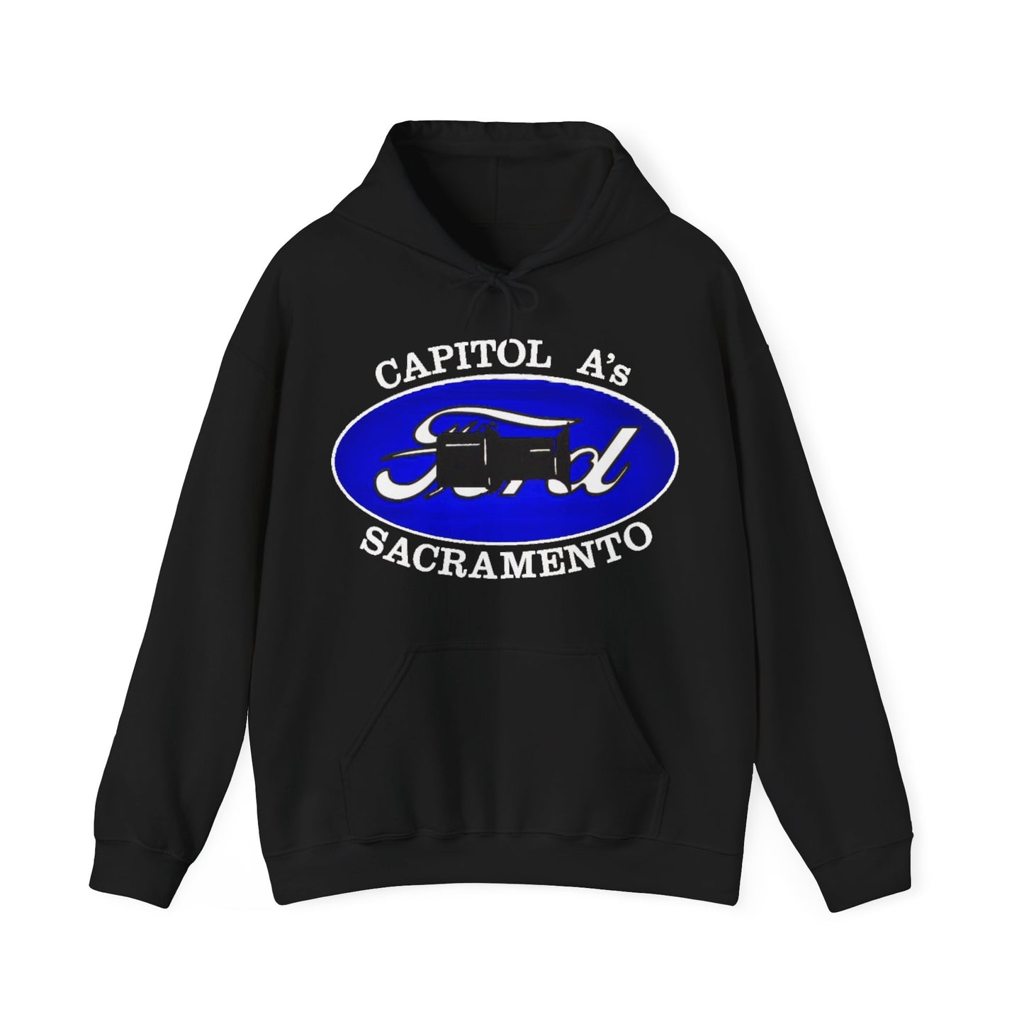 Capitol A's (front print) Unisex Heavy Blend™ Hooded Sweatshirt