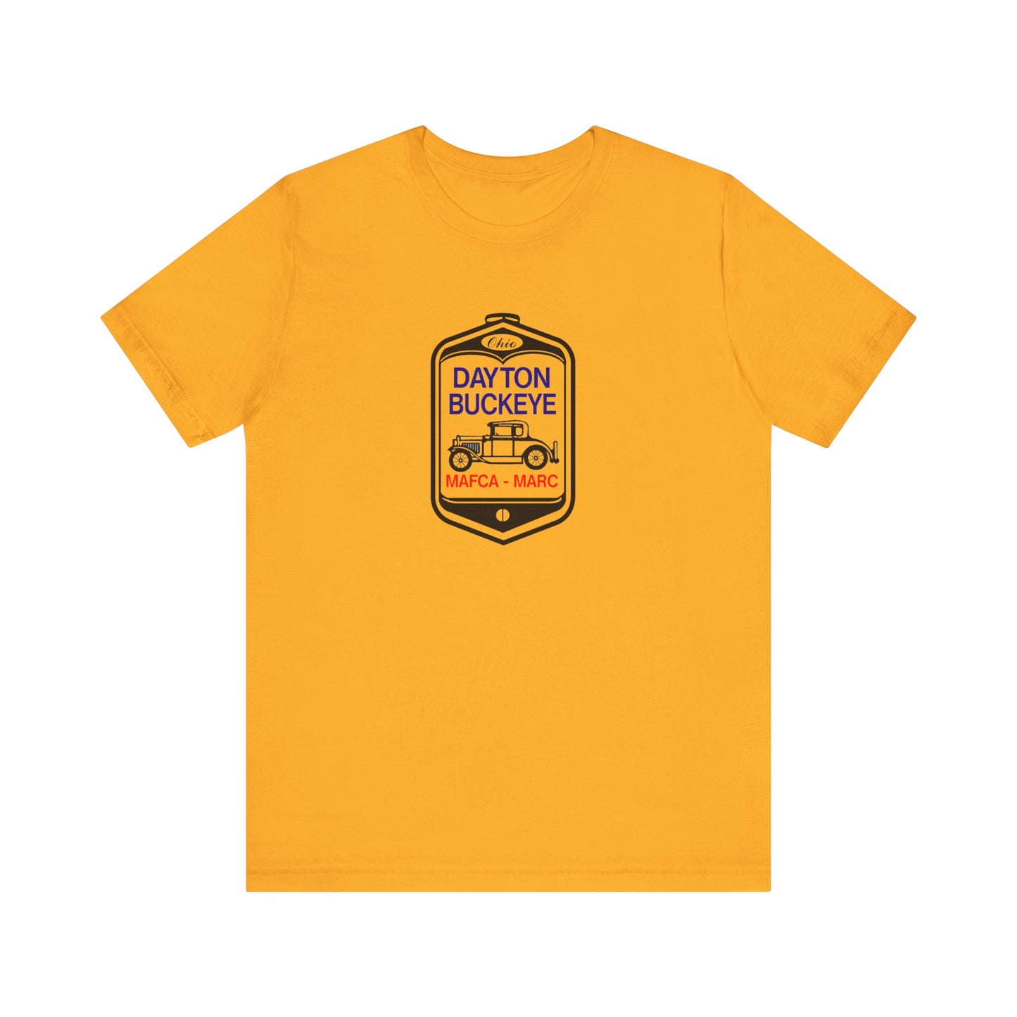 Dayton Buckeye (large front logo) Unisex Jersey Short Sleeve Tee