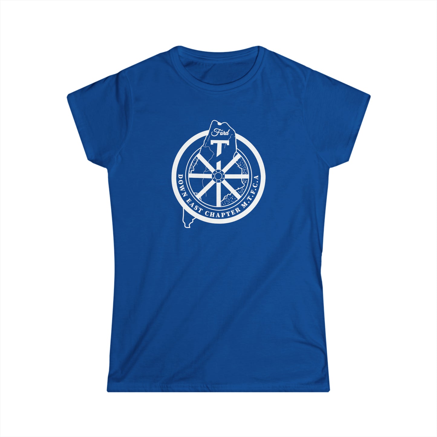 Down East Chapter Model T Ford Club Women's Softstyle Tee