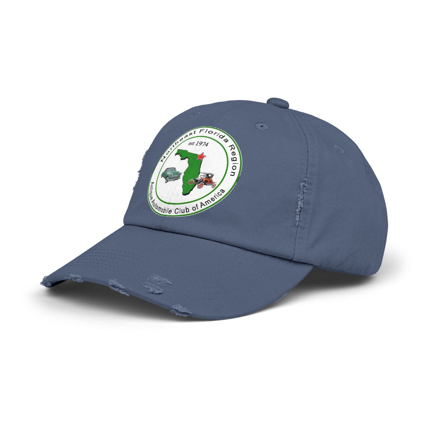 Northeast Florida Region AACA Unisex Distressed Cap