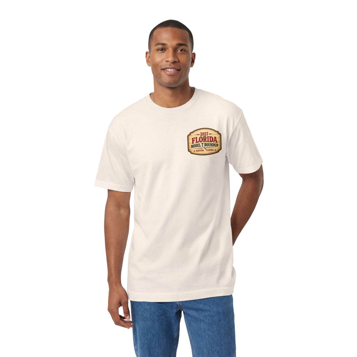 Florida Model T Roundup 2027 Unisex Garment-Dyed T-shirt