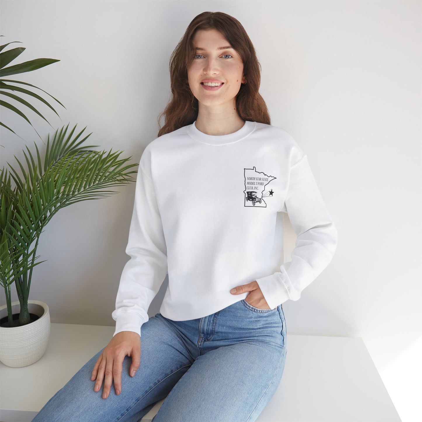North Star State Model T Ford Club, Inc. Unisex Heavy Blend™ Crewneck Sweatshirt