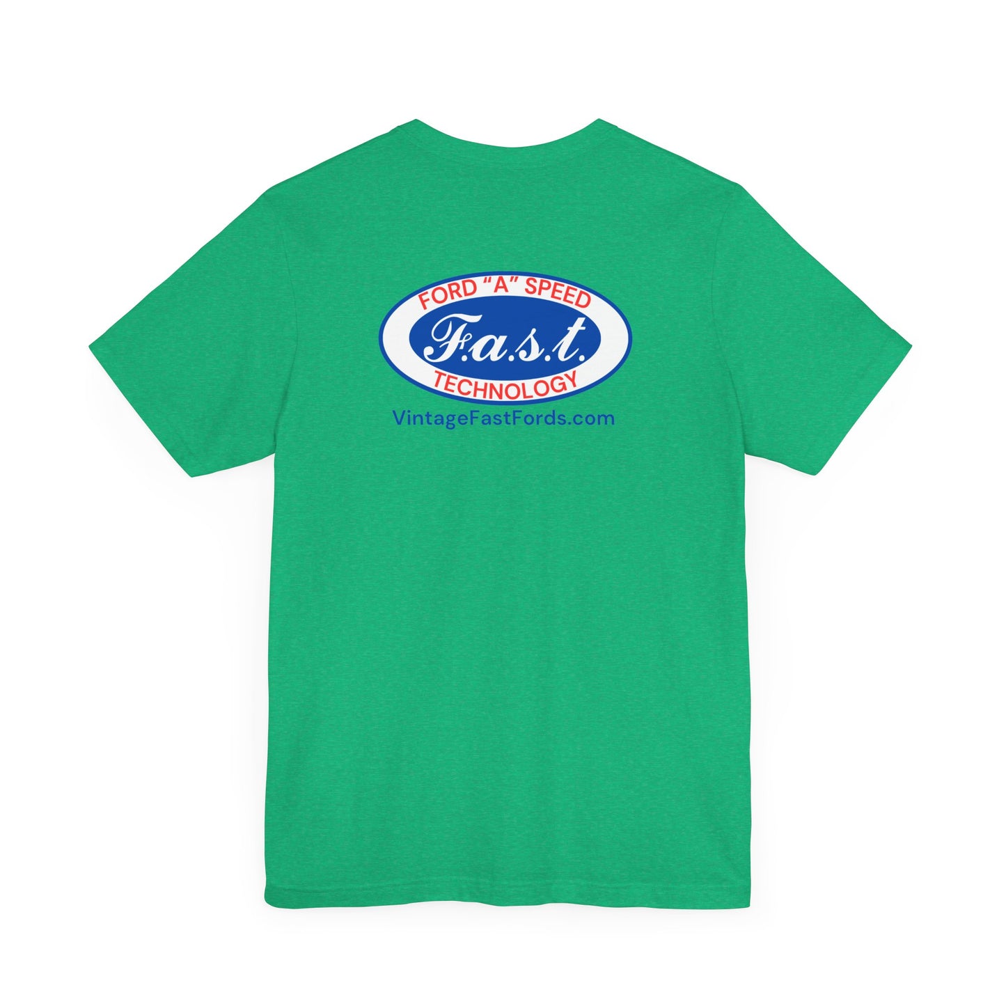 F.a.s.t. Ford "A" Speed Technology (front & back logo) Unisex Tee