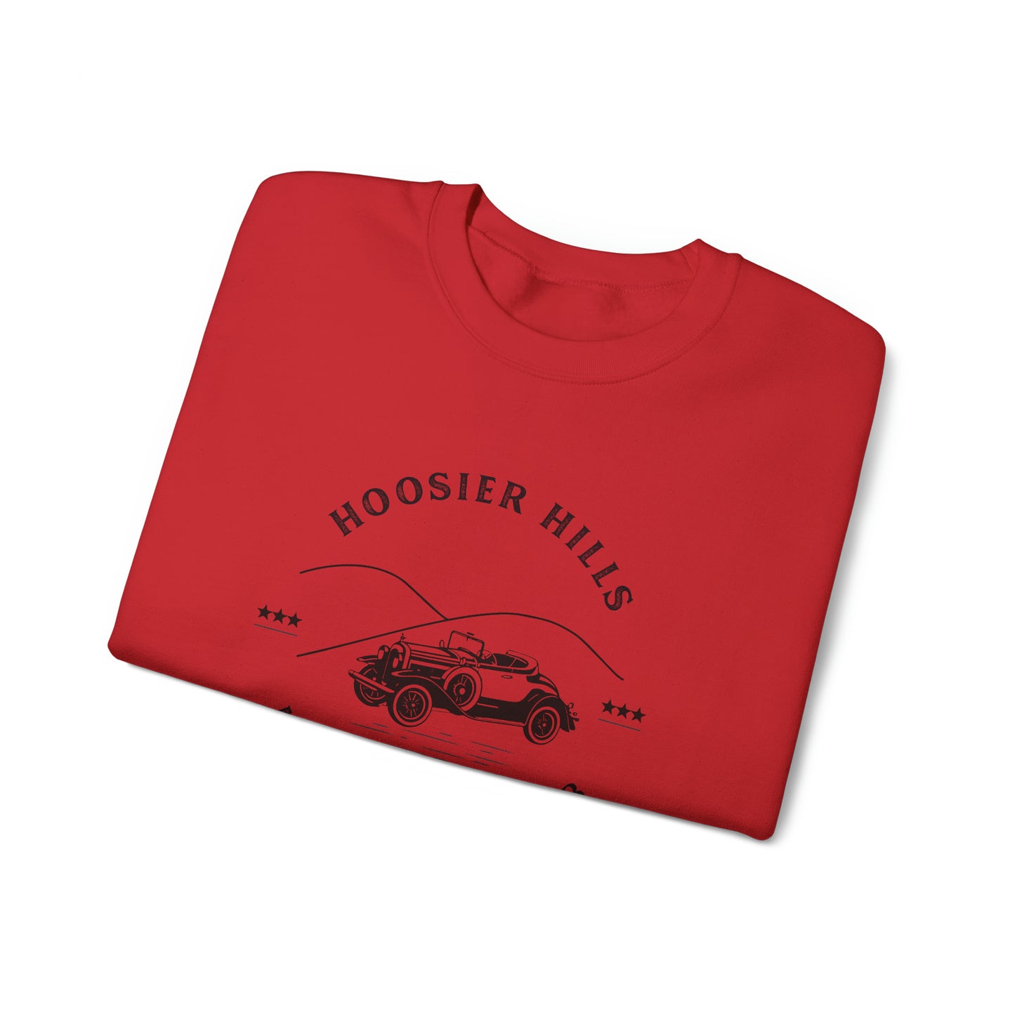 Hoosier Hills Model A Ford Club Unisex Heavy Blend™ Crewneck Sweatshirt