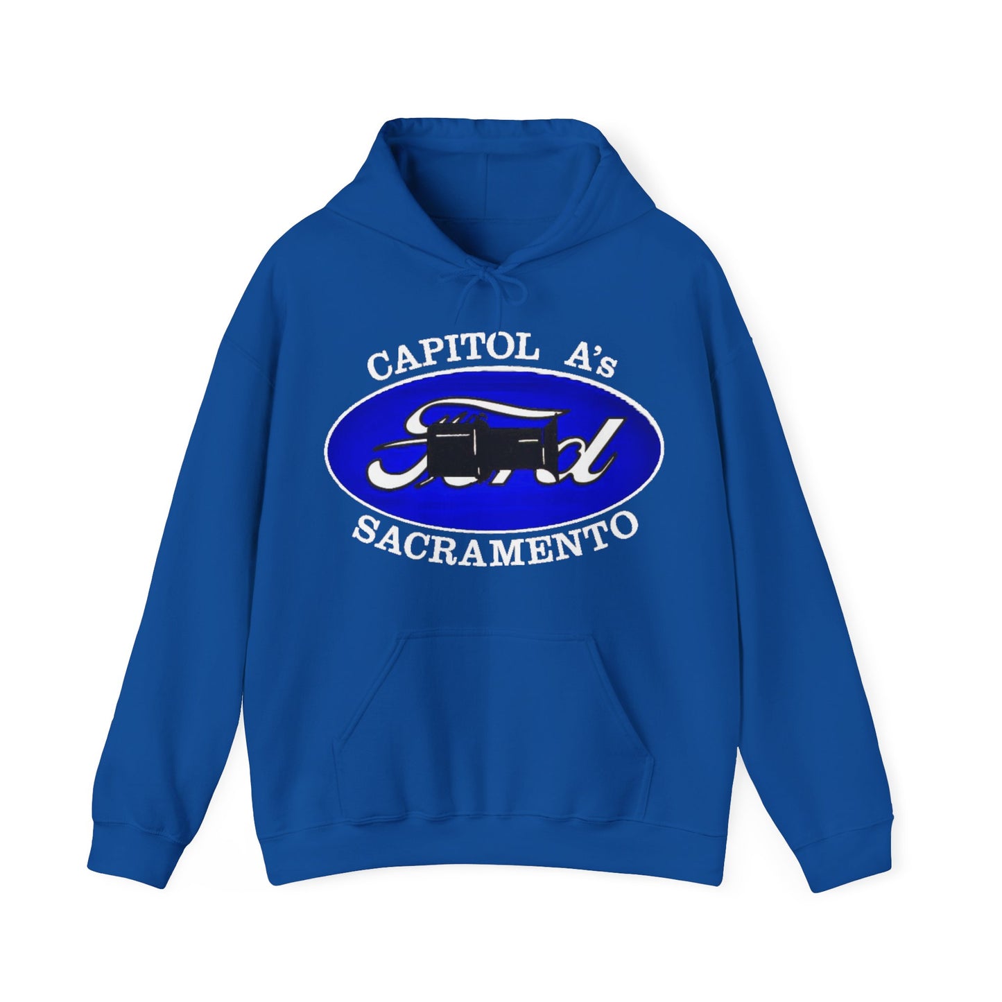 Capitol A's (front print) Unisex Heavy Blend™ Hooded Sweatshirt