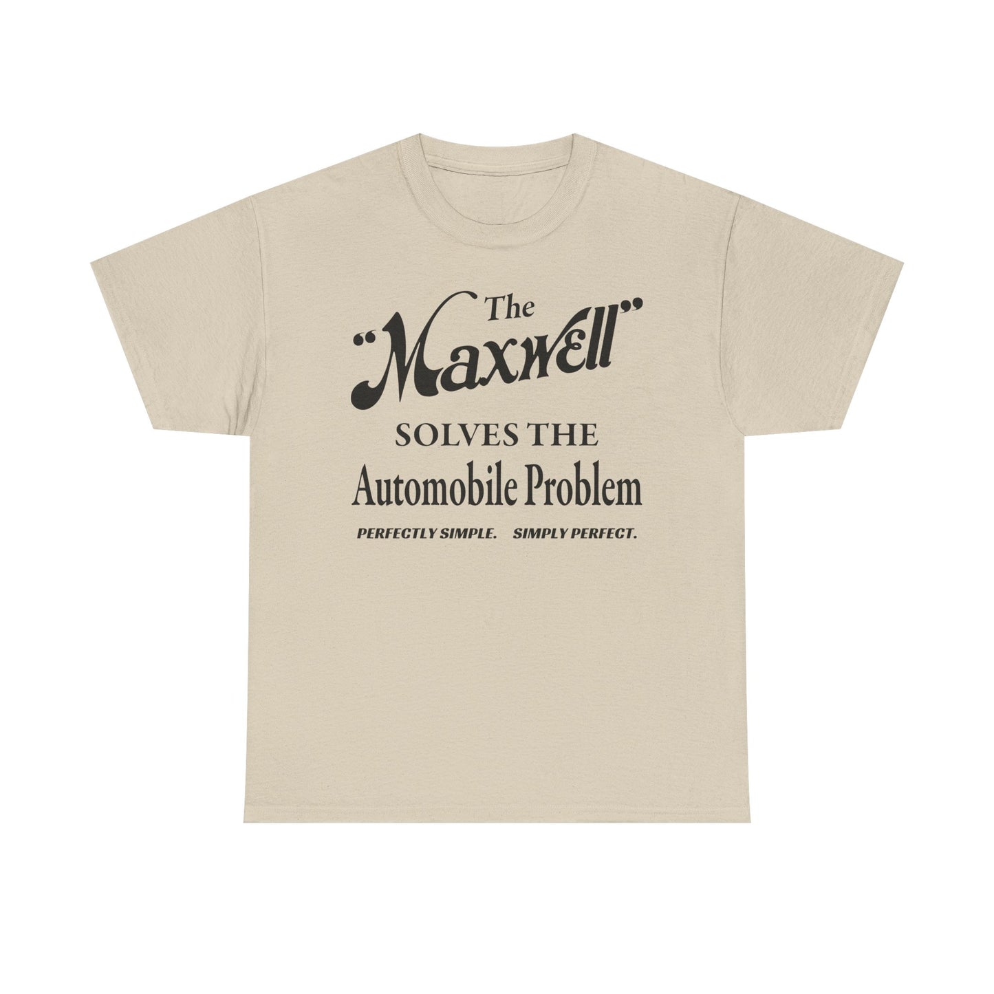 Maxwell Briscoe Motor Club – Vintage Style Unisex Heavy Cotton T-Shirt, Car Enthusiast Gift, Retro Graphic Tee, Casual Wear
