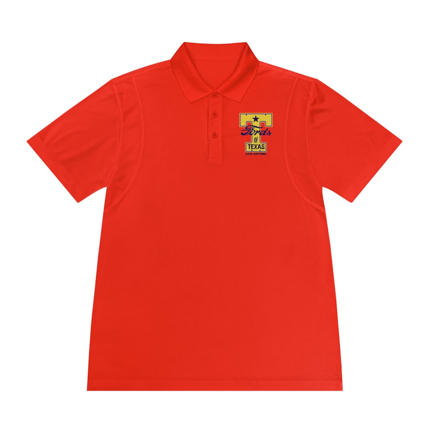 T Fords of Texas Men's Sport Polo Shirt