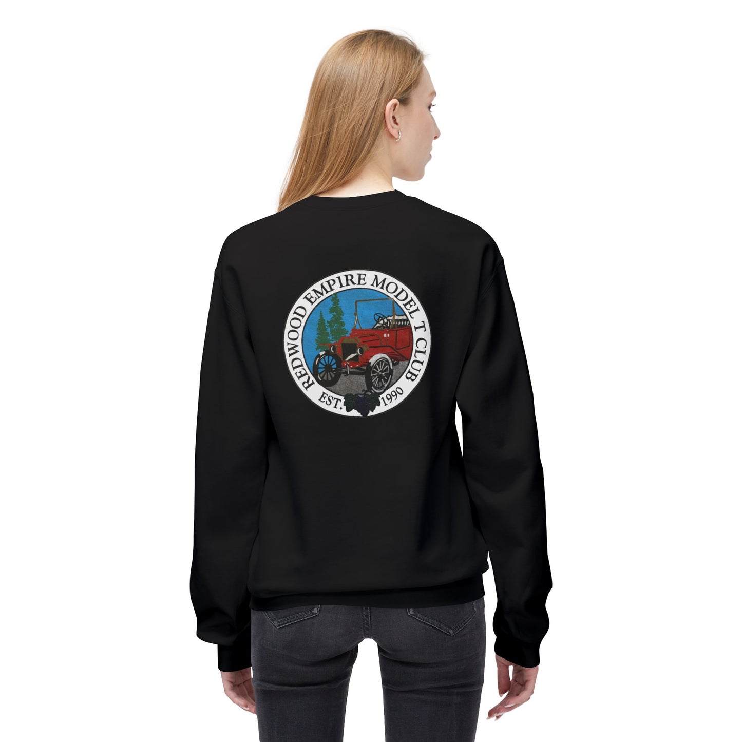 Redwood Empire Model T Club Sweatshirt - Softstyle Crewneck for Classic Car Enthusiasts