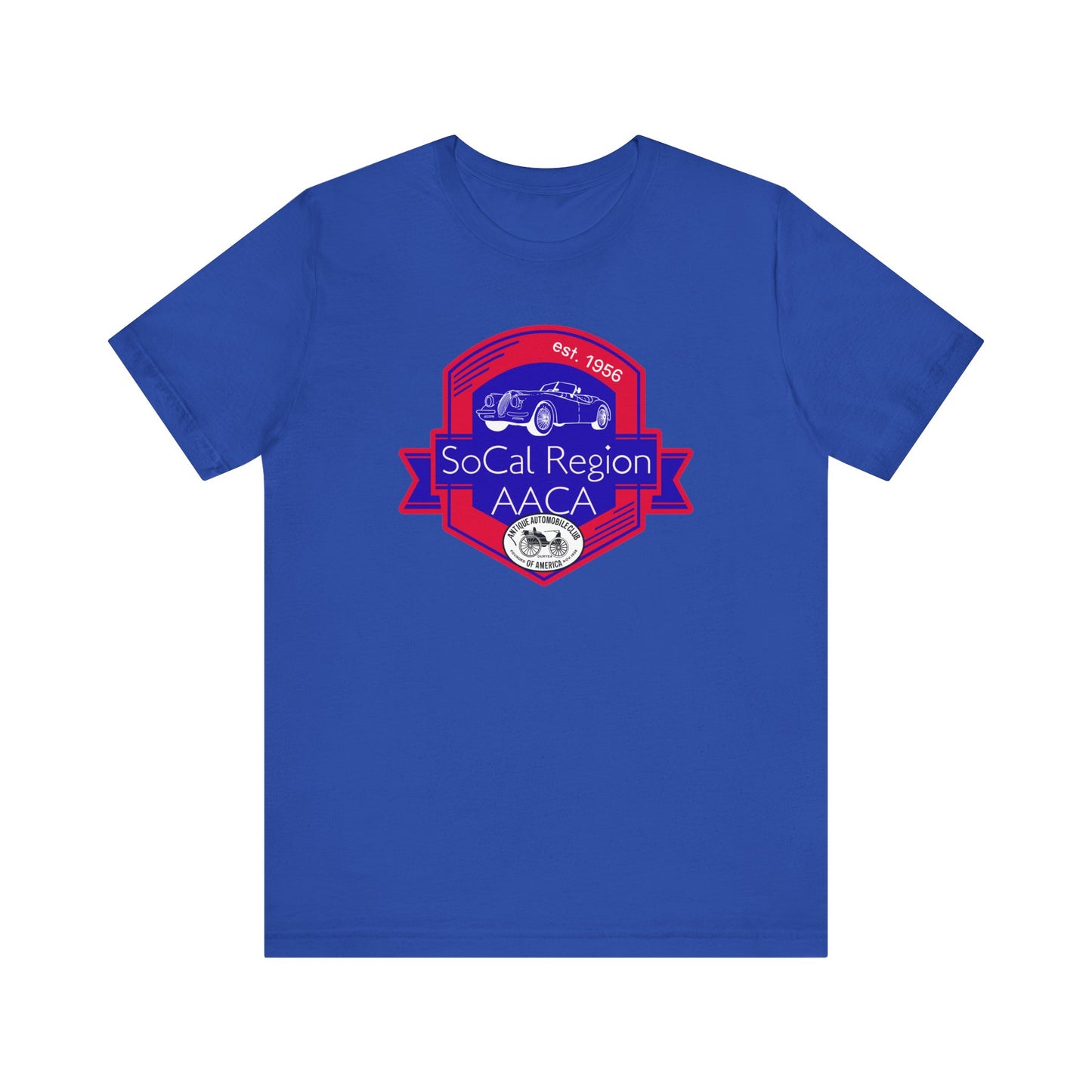 SoCal Region AACA Vintage Car Tee - Unisex Short Sleeve T-Shirt