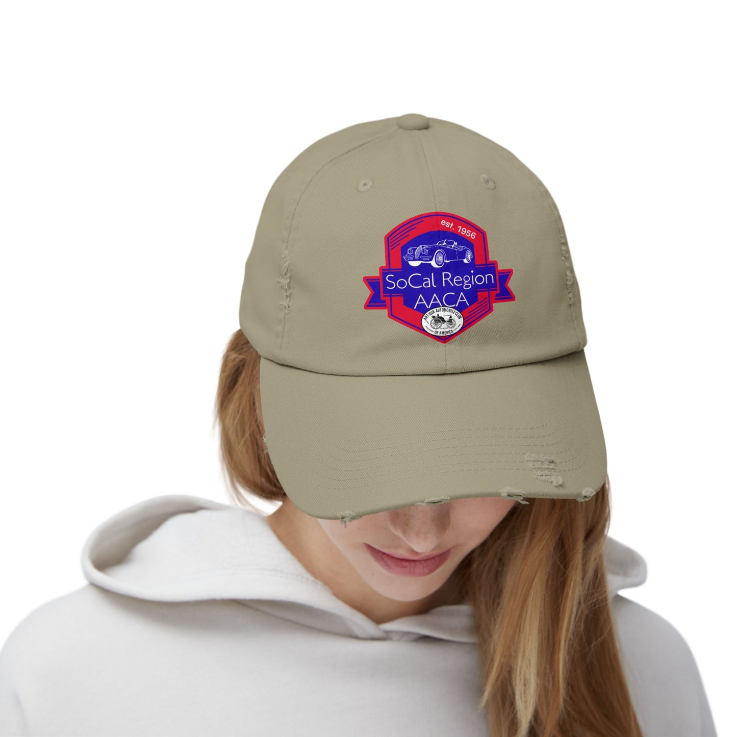 Vintage Inspired SoCal Region AACA Distressed Cap