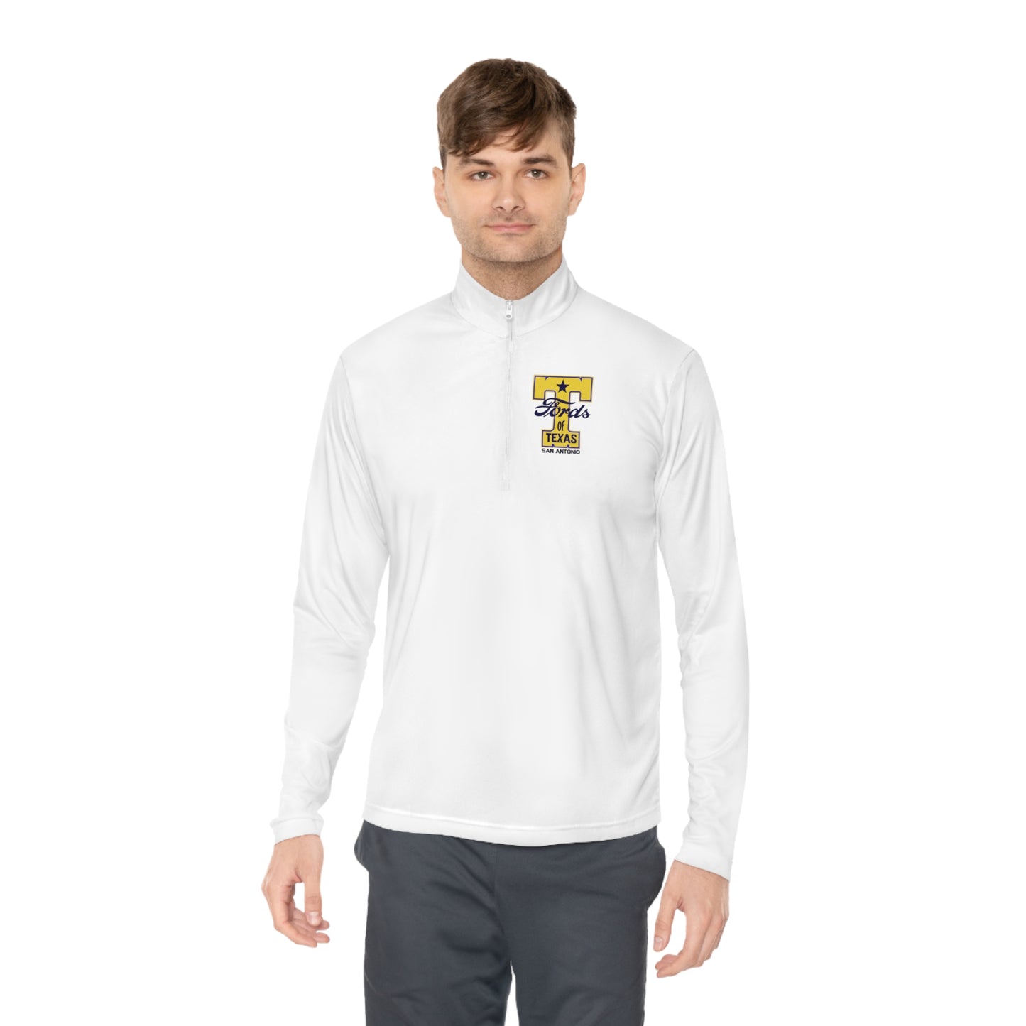 T Fords of Texas Unisex Quarter-Zip Pullover
