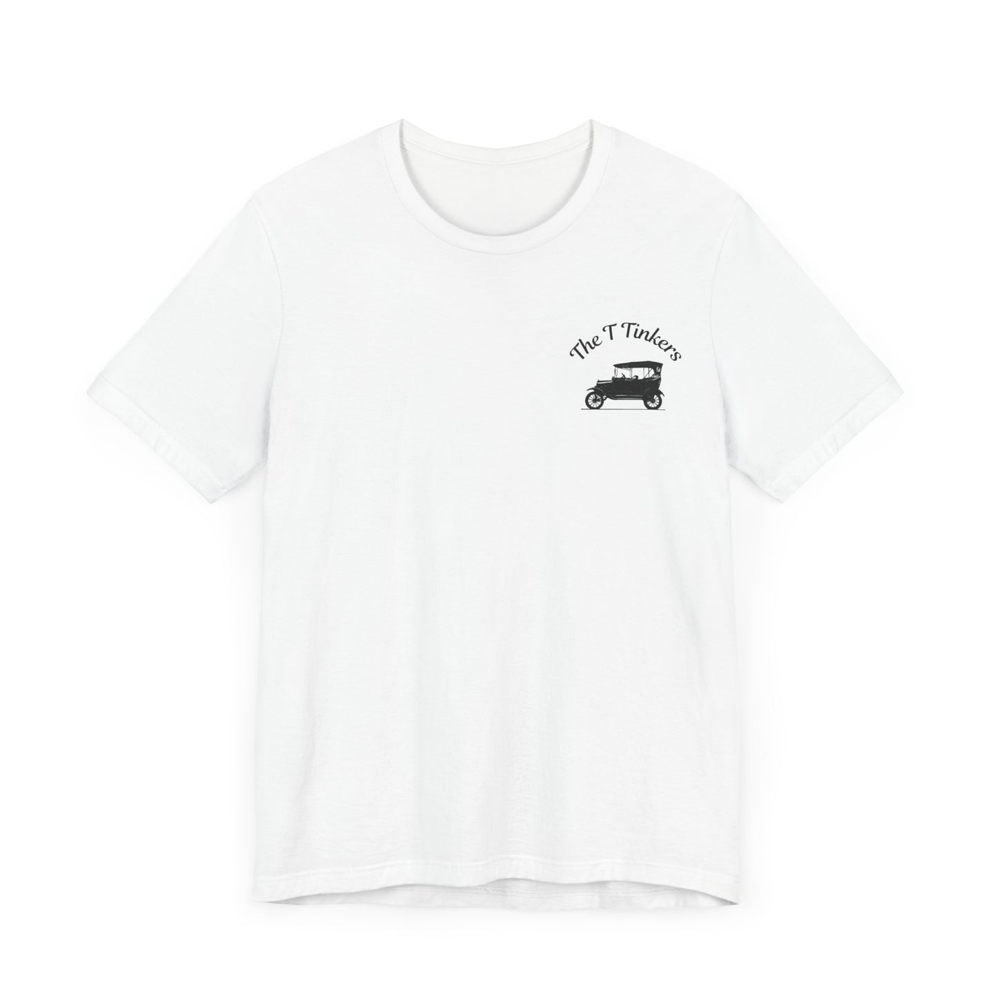 The T Tinkers of Southern NJ (front and back print) Unisex Jersey Short Sleeve Tee