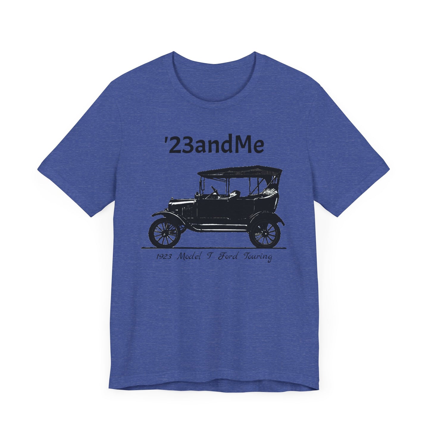 1923 Model T Touring - '23andMe - Classic Car Enthusiast Unisex Jersey Shirt