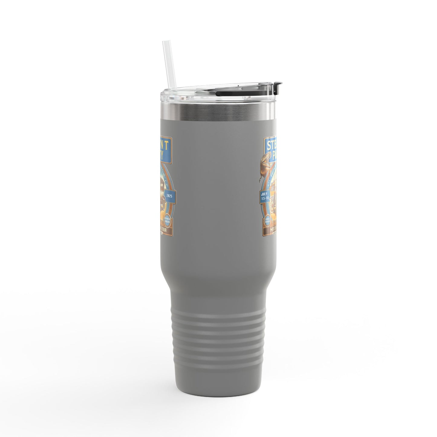 Foothills Model T Ford Club STEAM'N T PARTY Insulated Travel Mug - 40oz