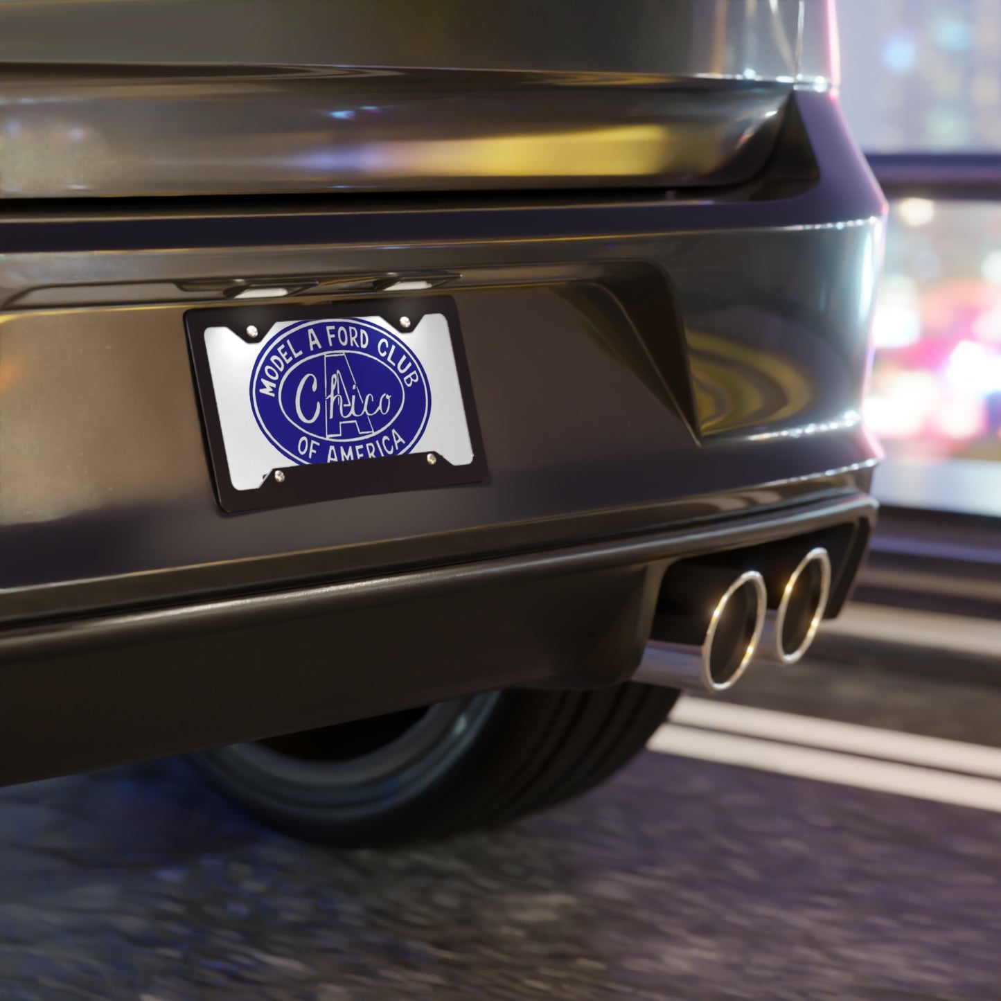 Chico A's Vanity Plate - Model A Ford Club of America Design
