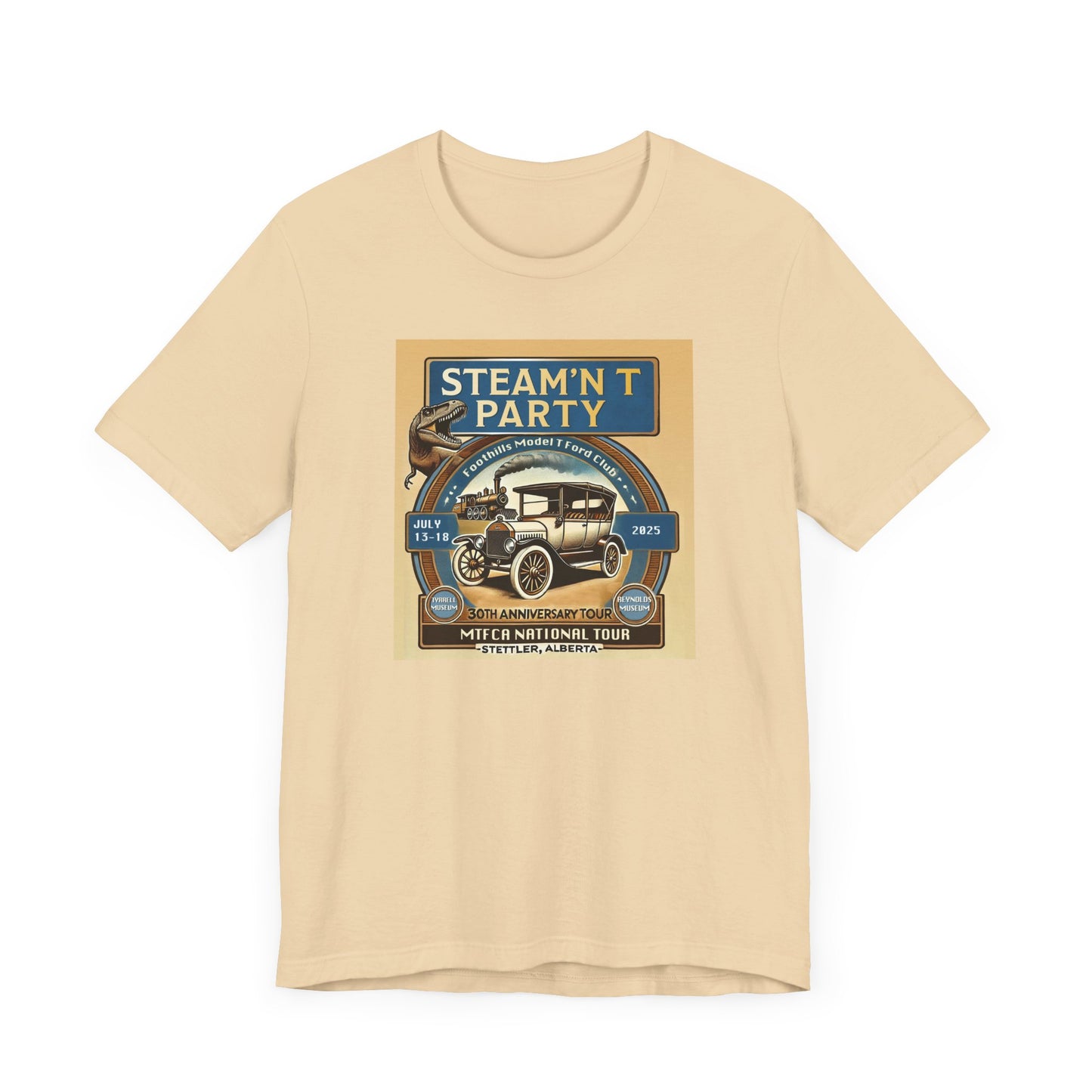 Foothills Model T Ford Club STEAM'N T PARTY Unisex T-Shirt