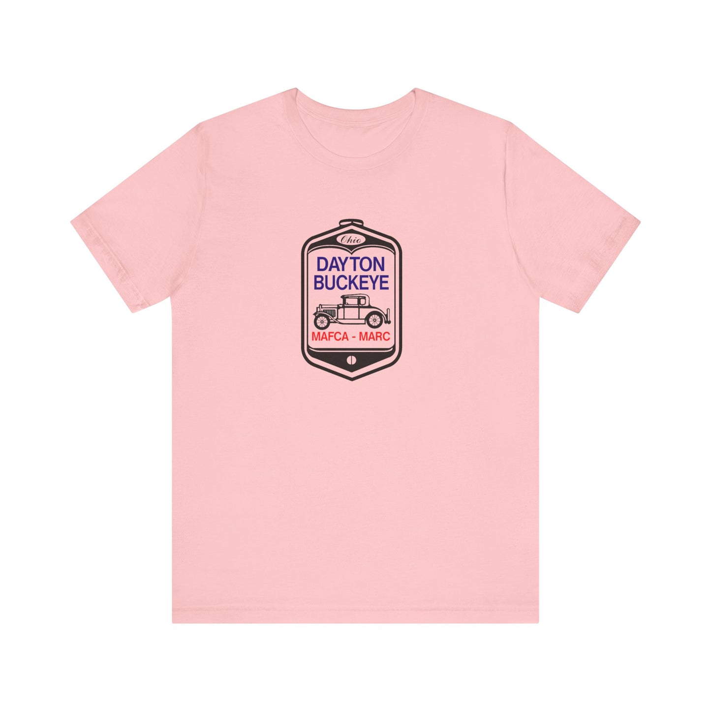 Dayton Buckeye (large front logo) Unisex Jersey Short Sleeve Tee