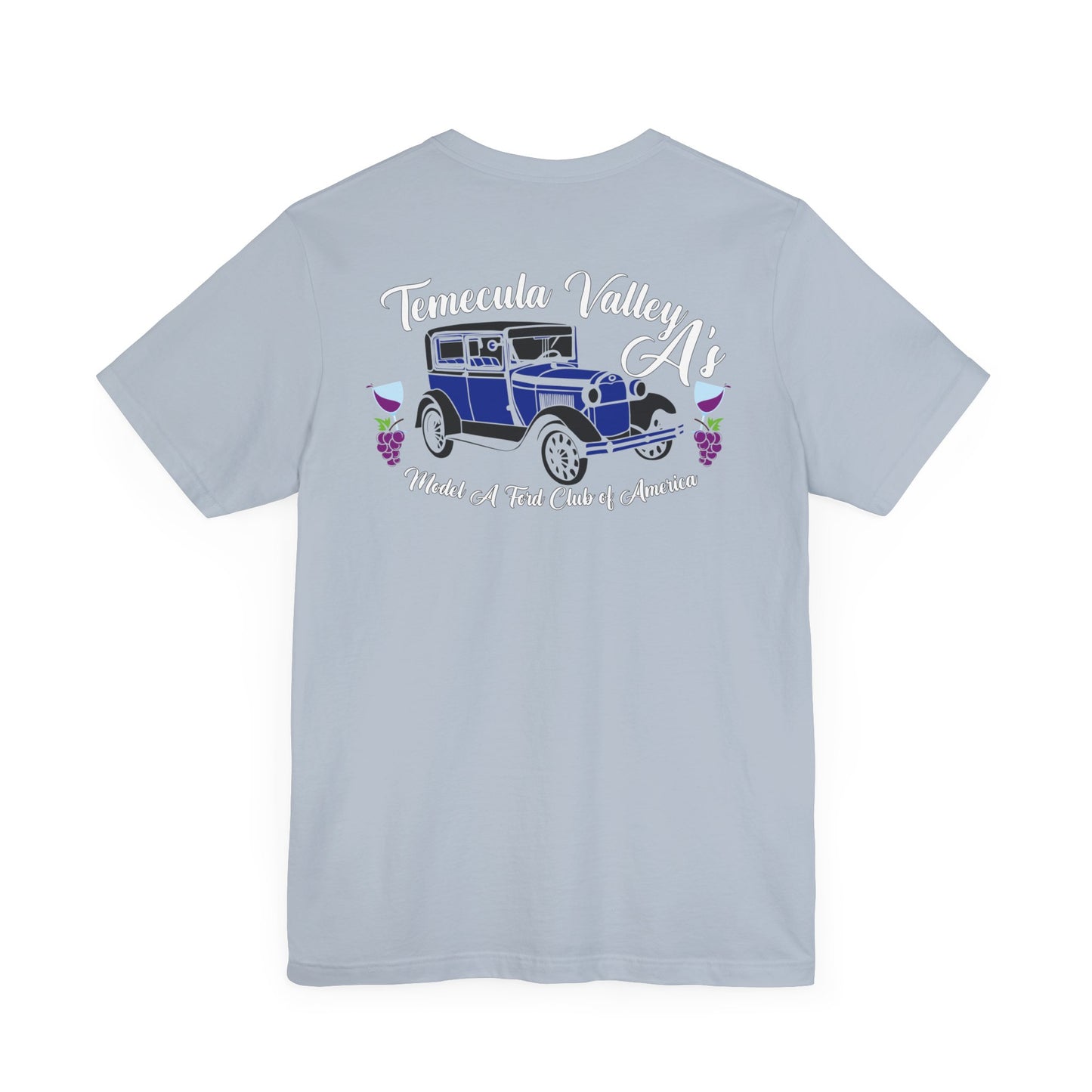 Temecula Valley A's (front and back print) Unisex Jersey Short Sleeve Tee