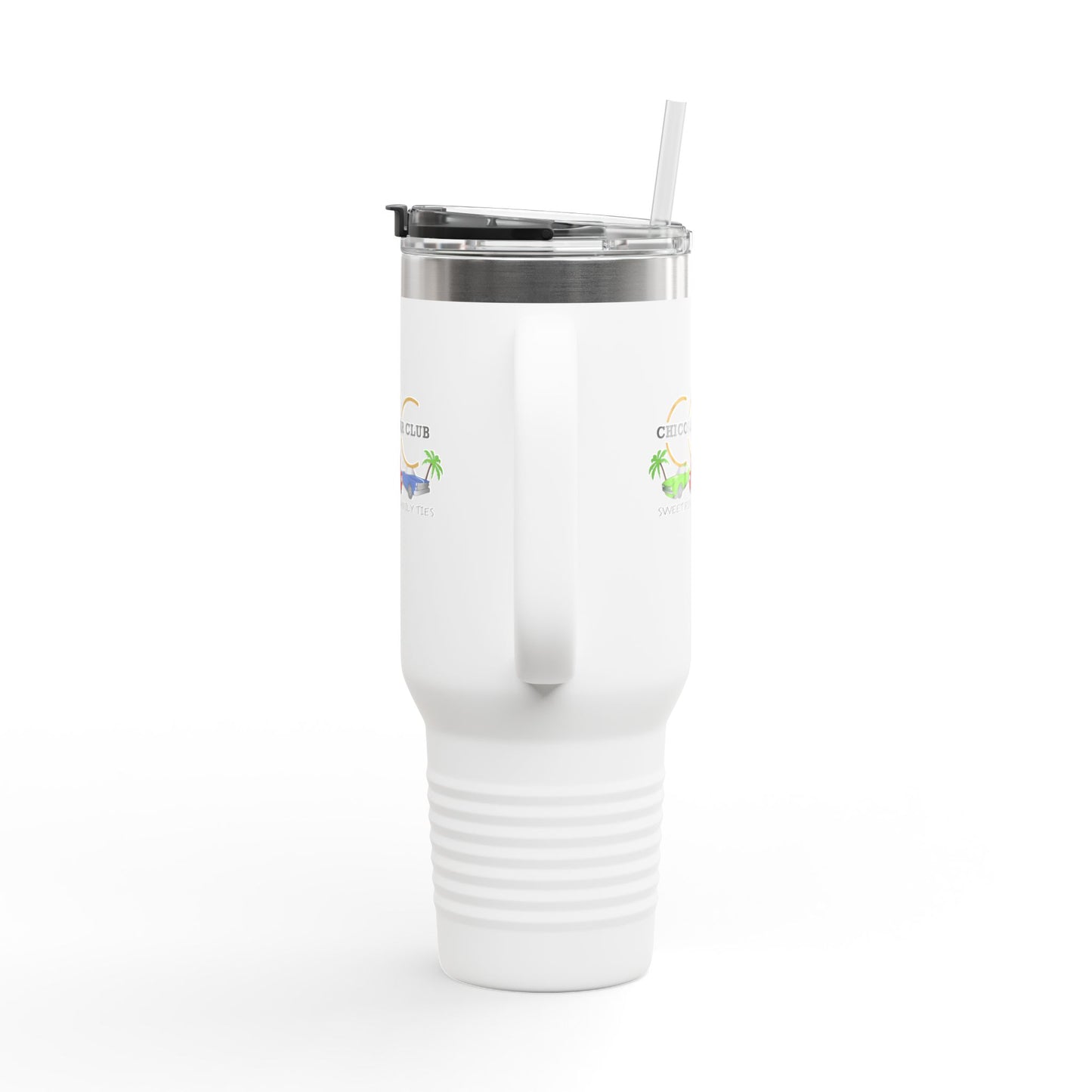 Chicora Car Club AACA Insulated Travel Mug, 40oz - Perfect for Car Enthusiasts, Customizable Drinkware for Home, Office, Road Trips, or Tailgating