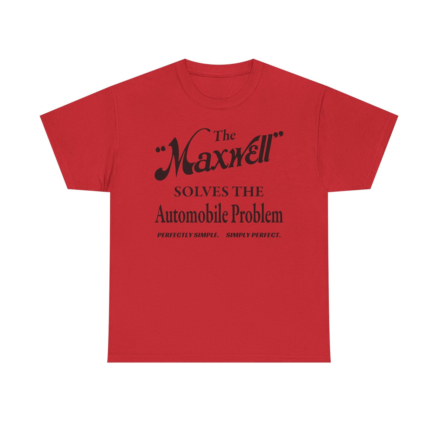 Maxwell Briscoe Motor Club – Vintage Style Unisex Heavy Cotton T-Shirt, Car Enthusiast Gift, Retro Graphic Tee, Casual Wear