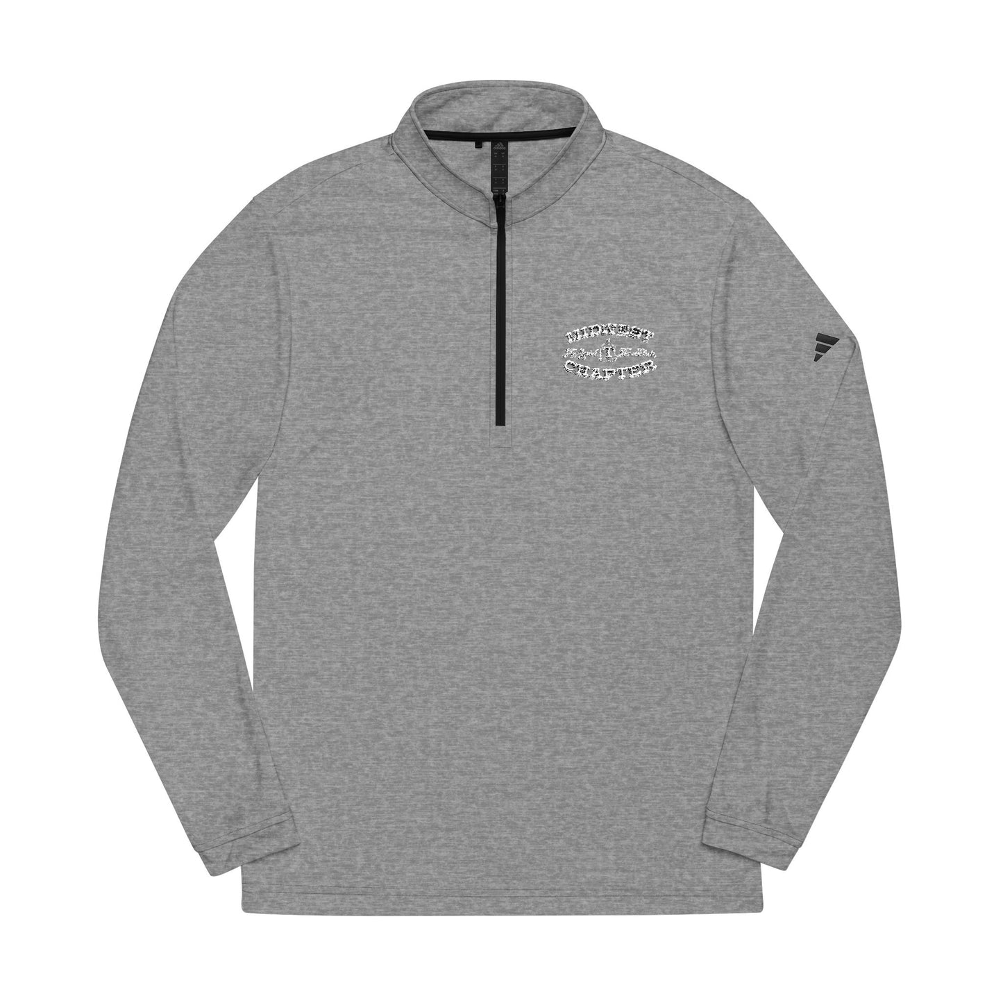 Midwest Chapter - The Model T Ford Club Adidas® Embroidered Quarter-Zip Pullover for Active Lifestyle
