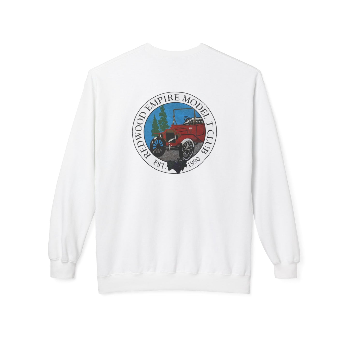 Redwood Empire Model T Club Sweatshirt - Softstyle Crewneck for Classic Car Enthusiasts