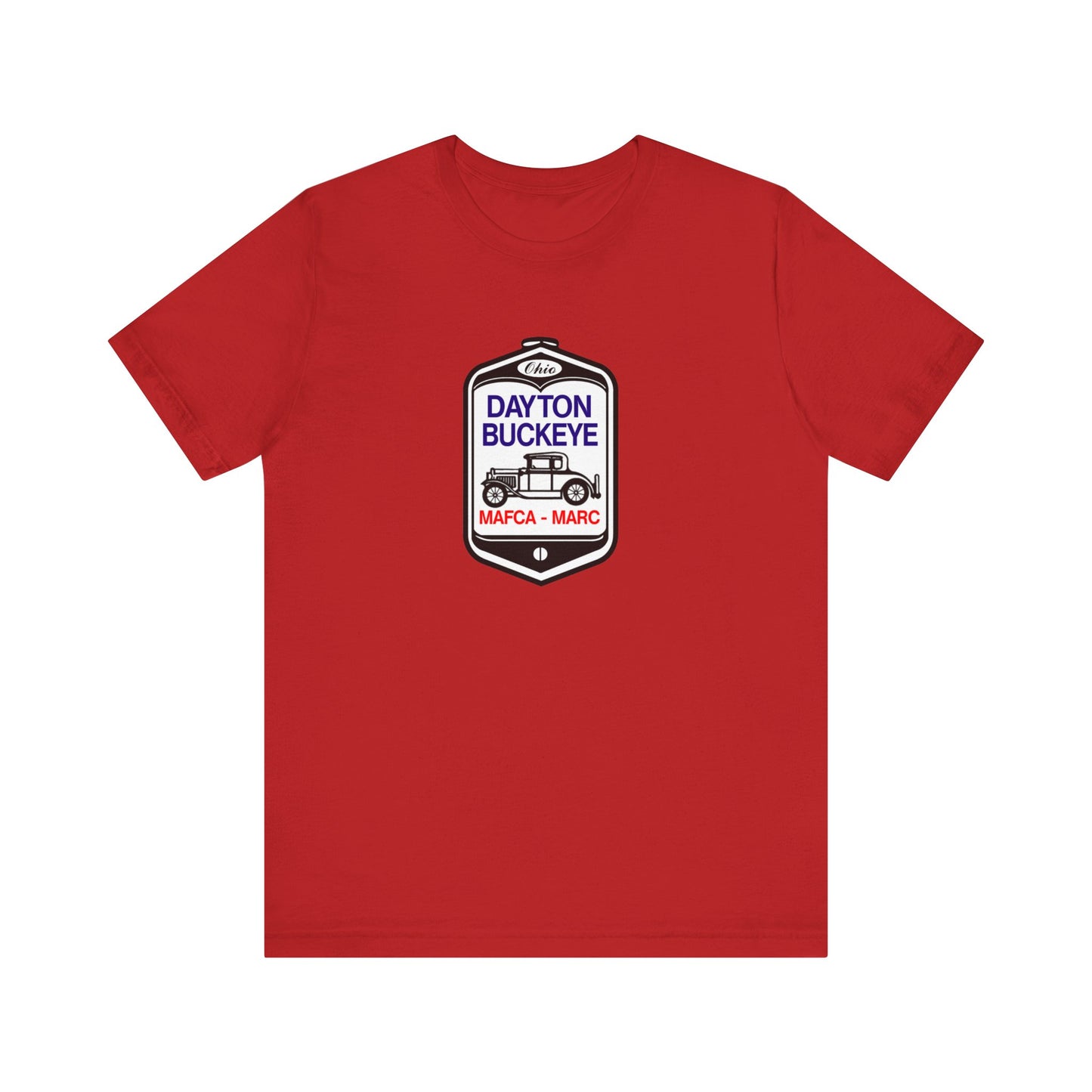 Dayton Buckeye (large front logo) Unisex Jersey Short Sleeve Tee