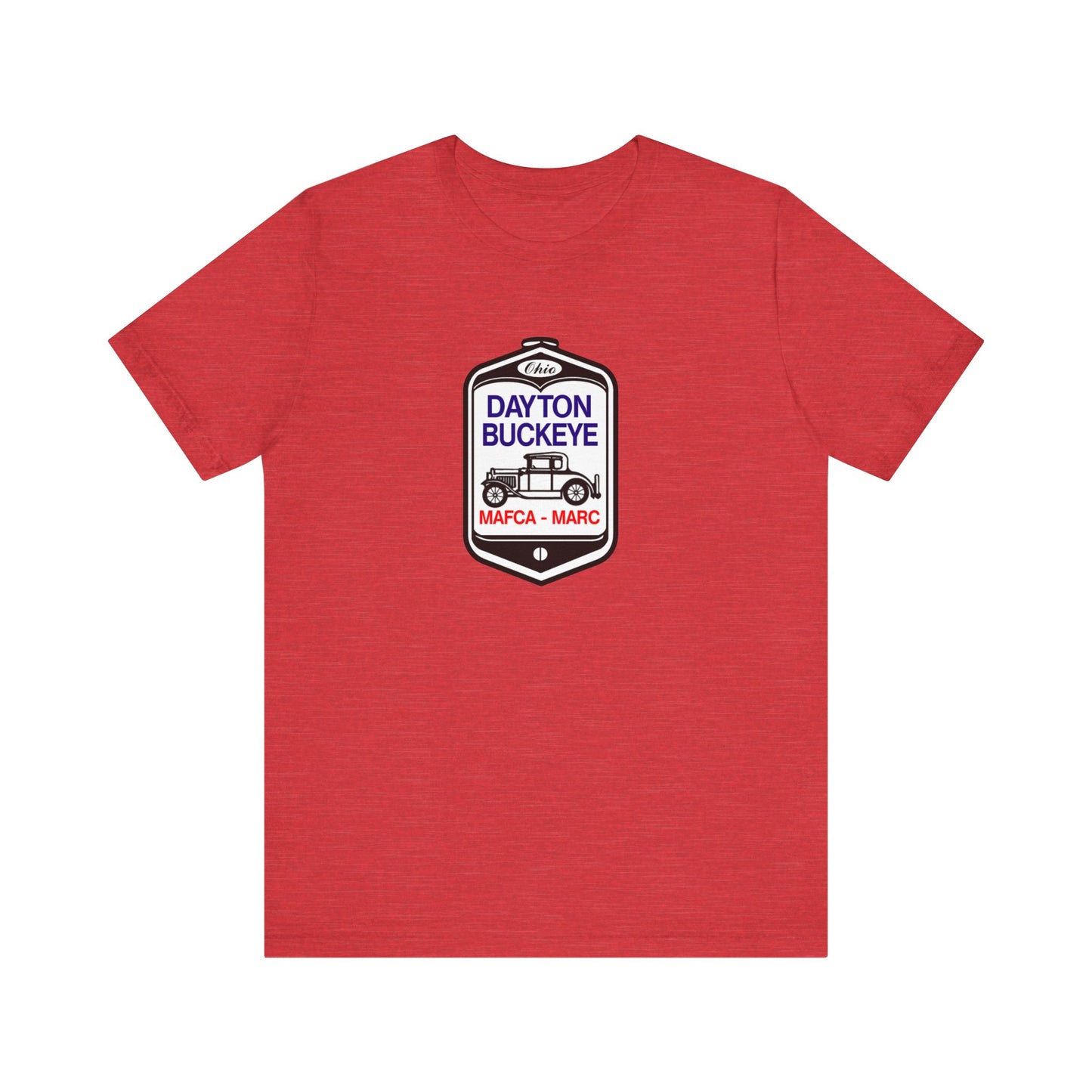 Dayton Buckeye (large front logo) Unisex Jersey Short Sleeve Tee