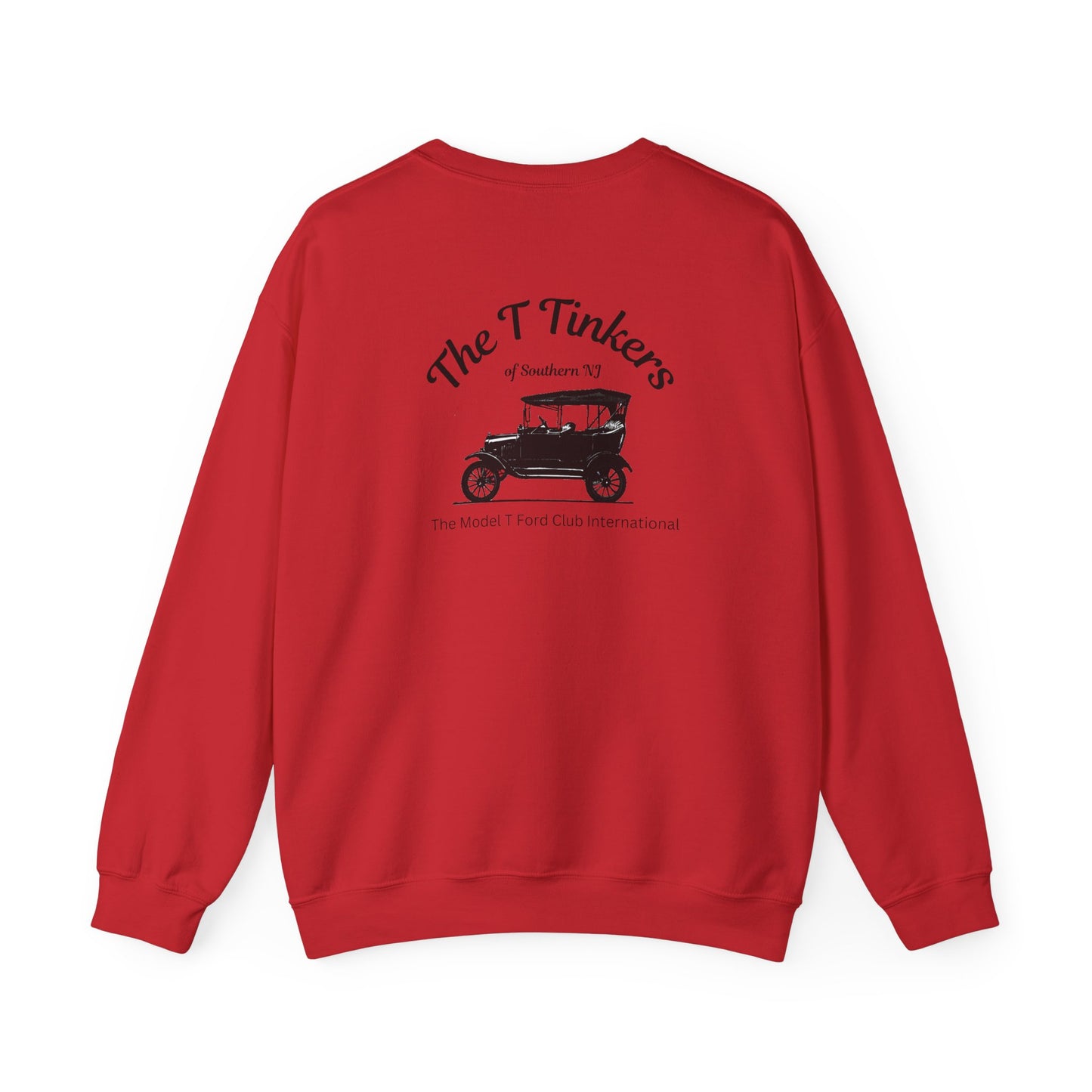 The T Tinkers of Southern NJ (front and back print) Unisex Heavy Blend™ Crewneck Sweatshirt