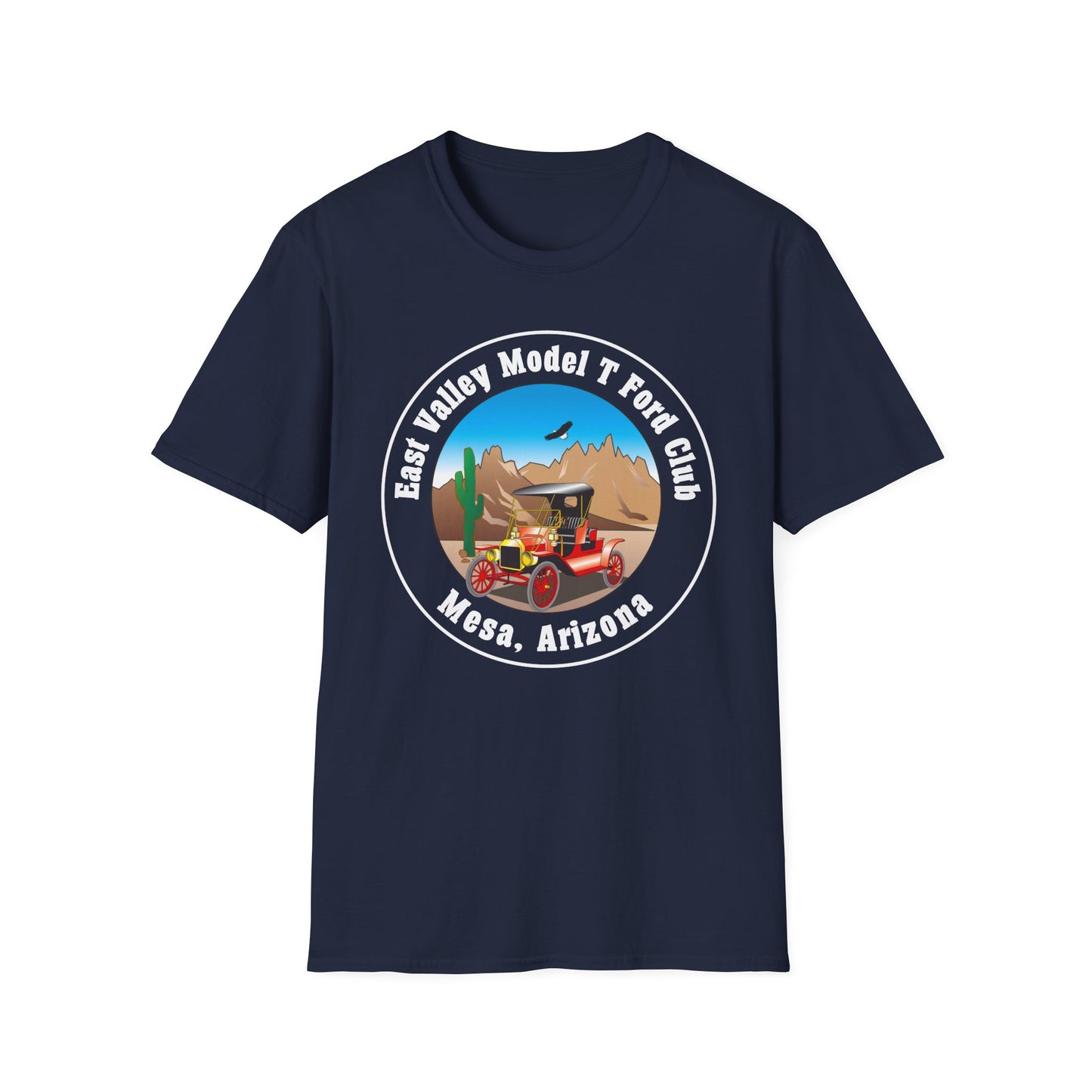 East Valley Model T Ford Club Unisex Softstyle T-Shirt