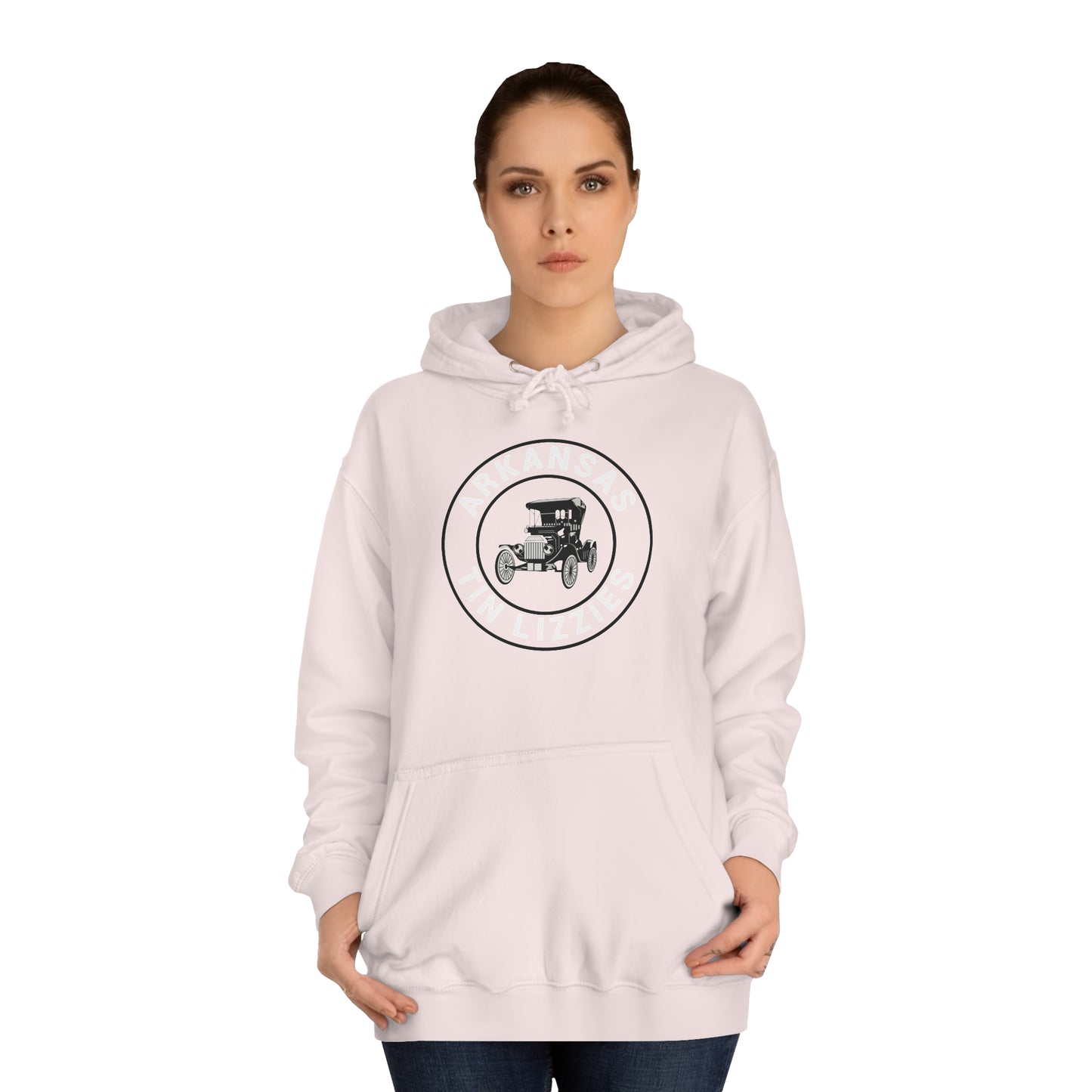 Arkansas Tin Lizzies Unisex College Hoodie