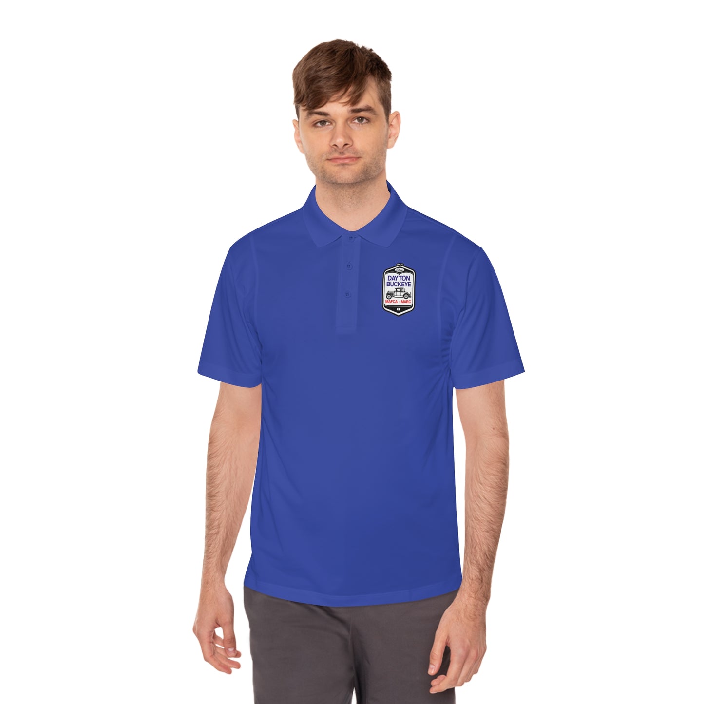 Dayton Buckeye Men's Sport Polo Shirt