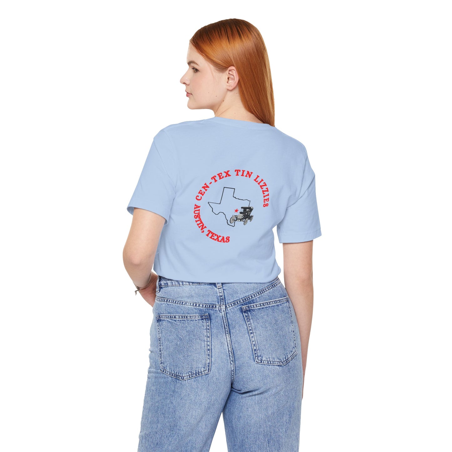 Cen-Tex Tin Lizzies (front and back print) Unisex Jersey Short Sleeve Tee