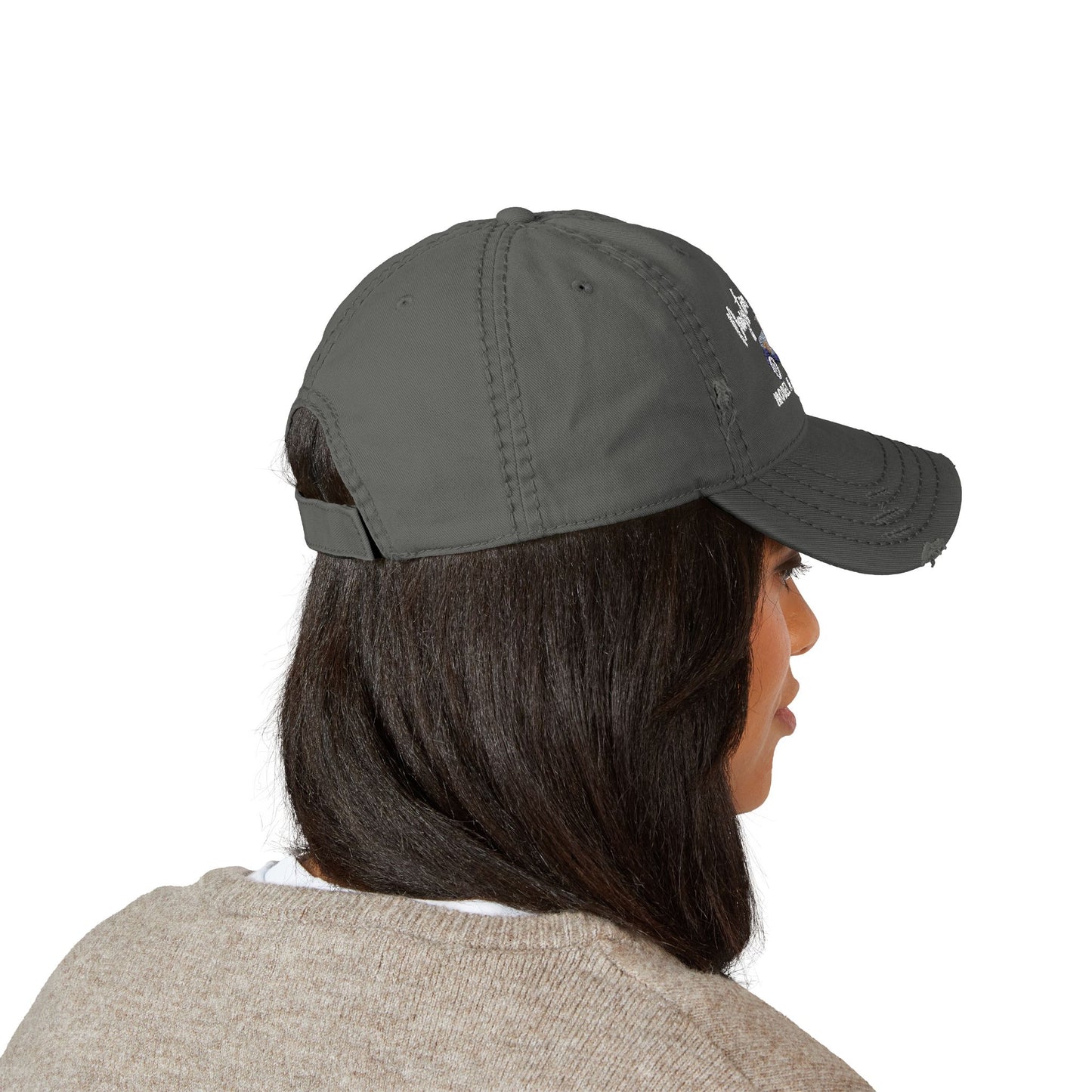 Dayton Buckeye Model A Ford Club Distressed Dad Hat - Embroidered