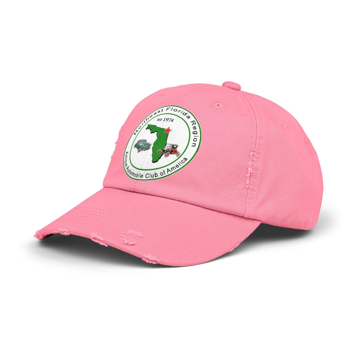 Northeast Florida Region AACA Unisex Distressed Cap