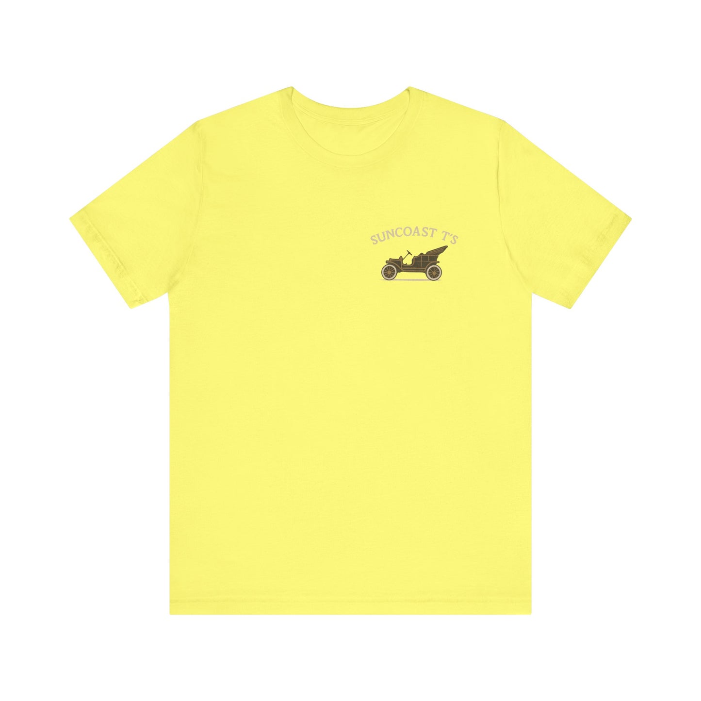 Suncoast T's - Printed Inspired Unisex Jersey Tee | Perfect for Summer, Beach Days, Travel, Casual Outings, Gift Idea