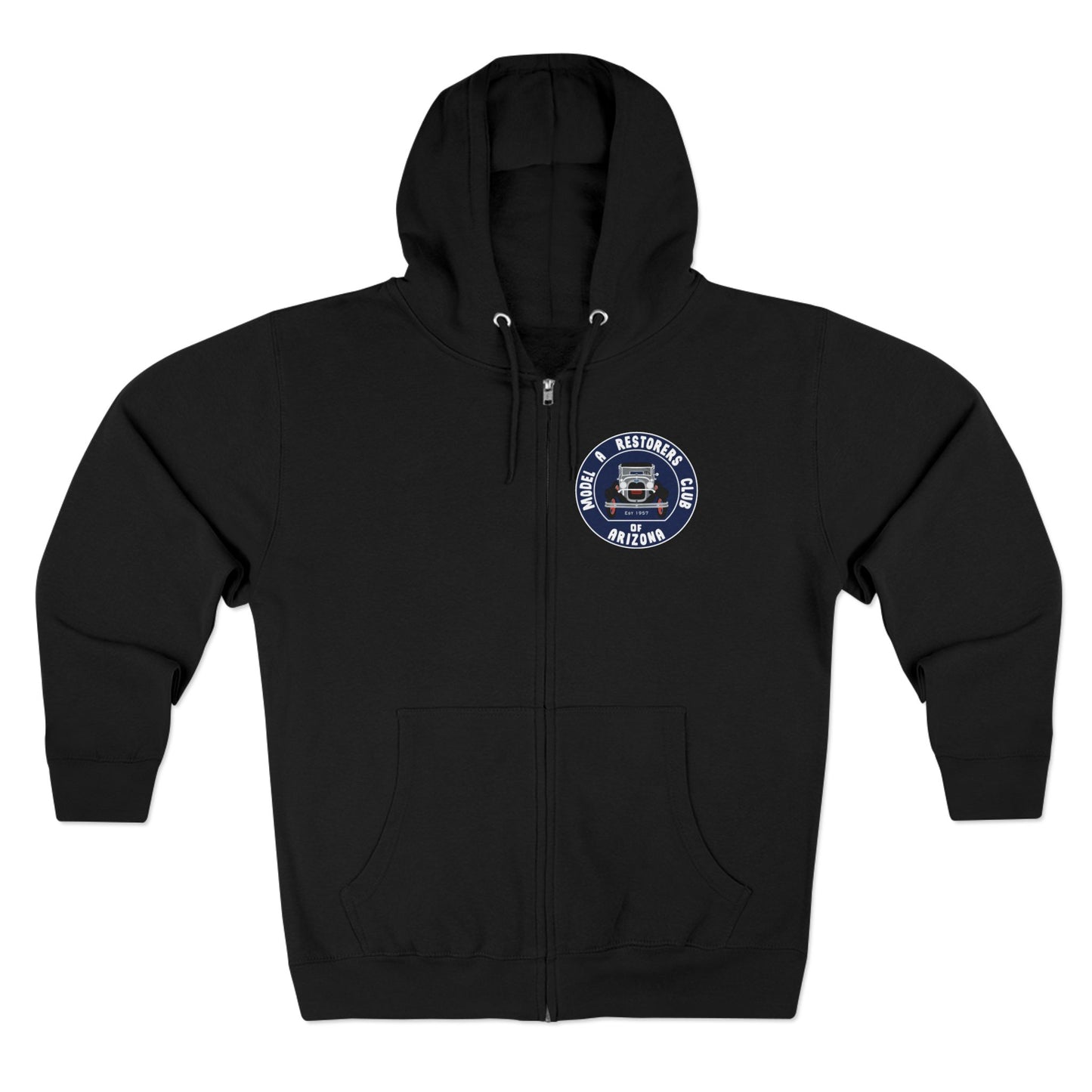 MARC of Arizona Unisex Zip Hoodie - Model A Restorers Club Arizona