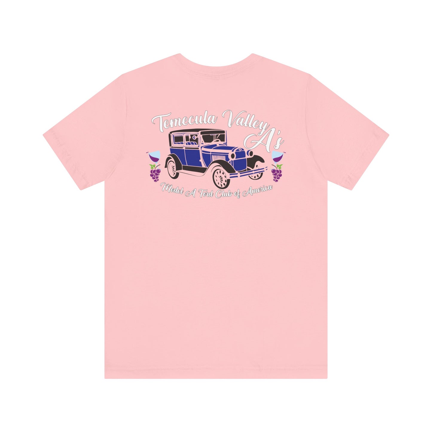 Temecula Valley A's (front and back print) Unisex Jersey Short Sleeve Tee
