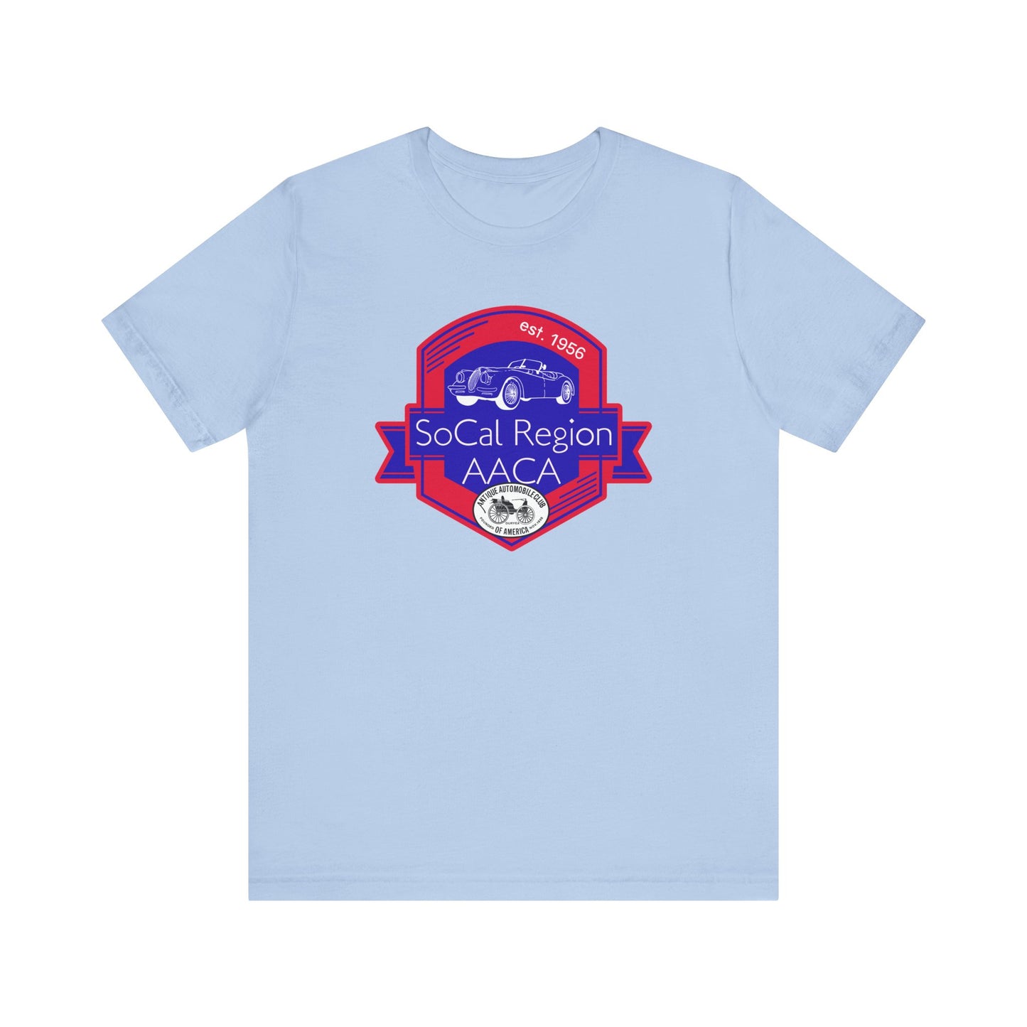 SoCal Region AACA Vintage Car Tee - Unisex Short Sleeve T-Shirt
