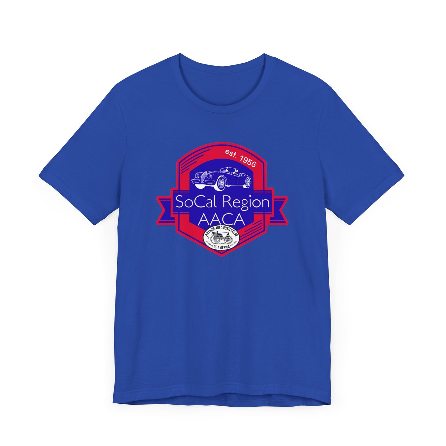 SoCal Region AACA Vintage Car Tee - Unisex Short Sleeve T-Shirt