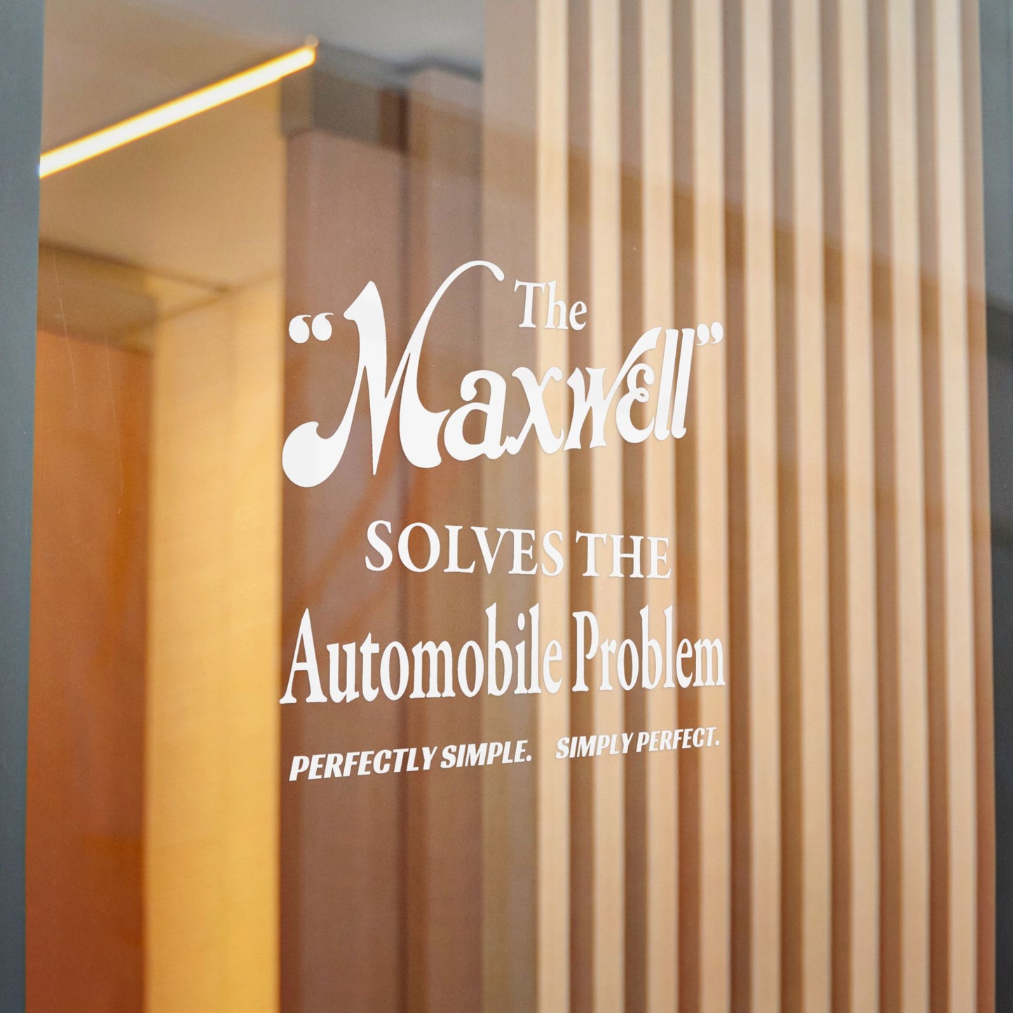 Maxwell Briscoe Motor Club Die-Cut Stickers - Perfect for Car Enthusiasts