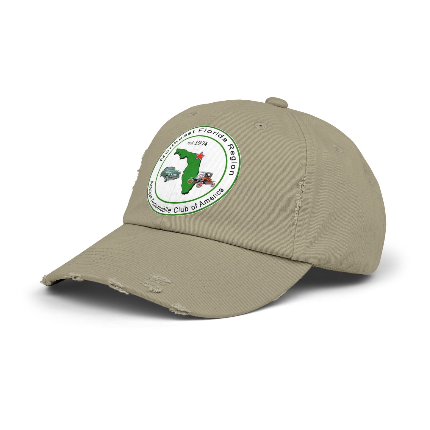 Northeast Florida Region AACA Unisex Distressed Cap